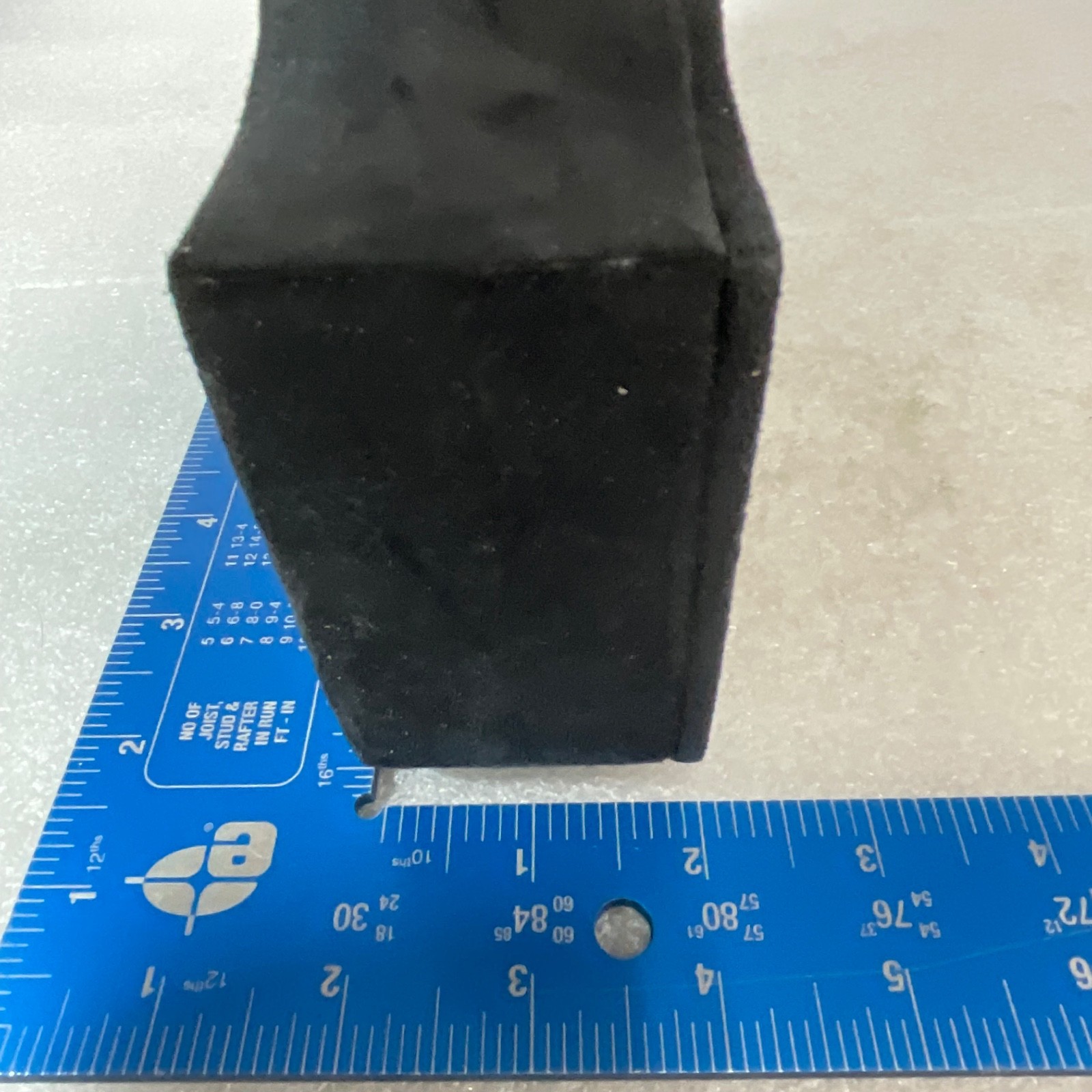 Black Jewelry Display Block 10in x 8in x 2in Velvet Top Cutout Stand - Image 12
