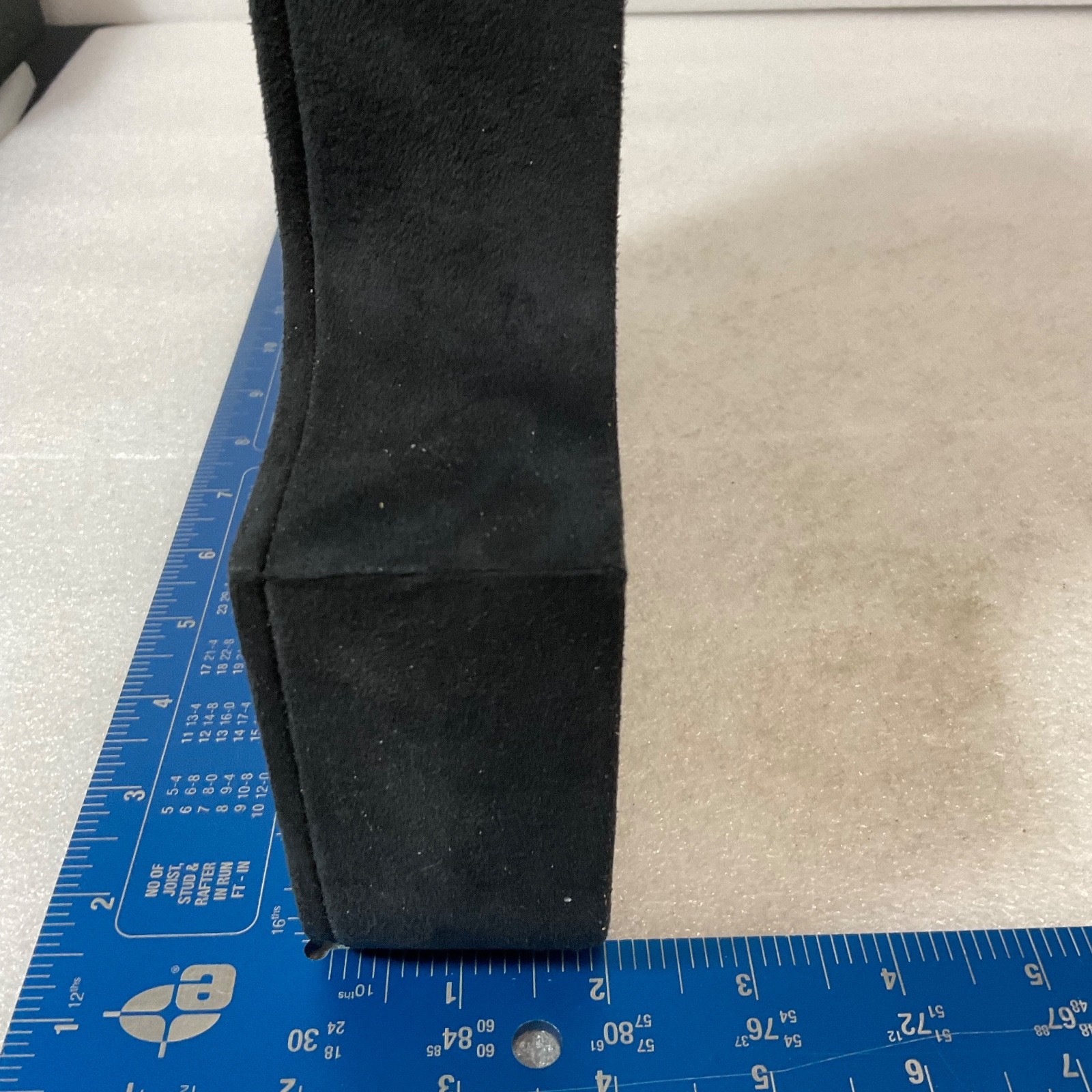 Black Velvet Jewelry Display Pad 10in x 8in x 2in Foam Block with Cutout Edge - Image 11