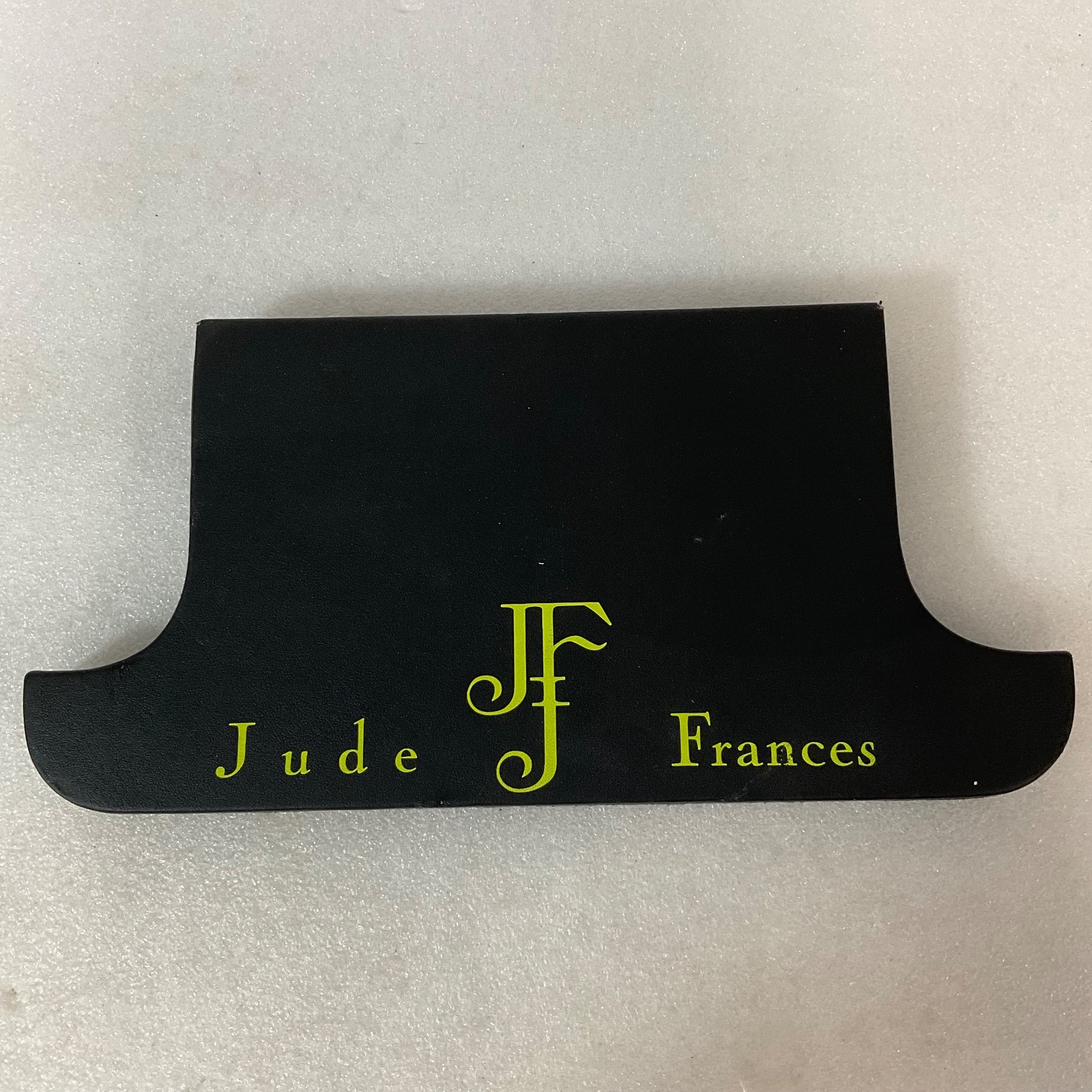 10in Jude Frances Black Jewelry Display Block Stand Branded Retail Fixture - Image 6