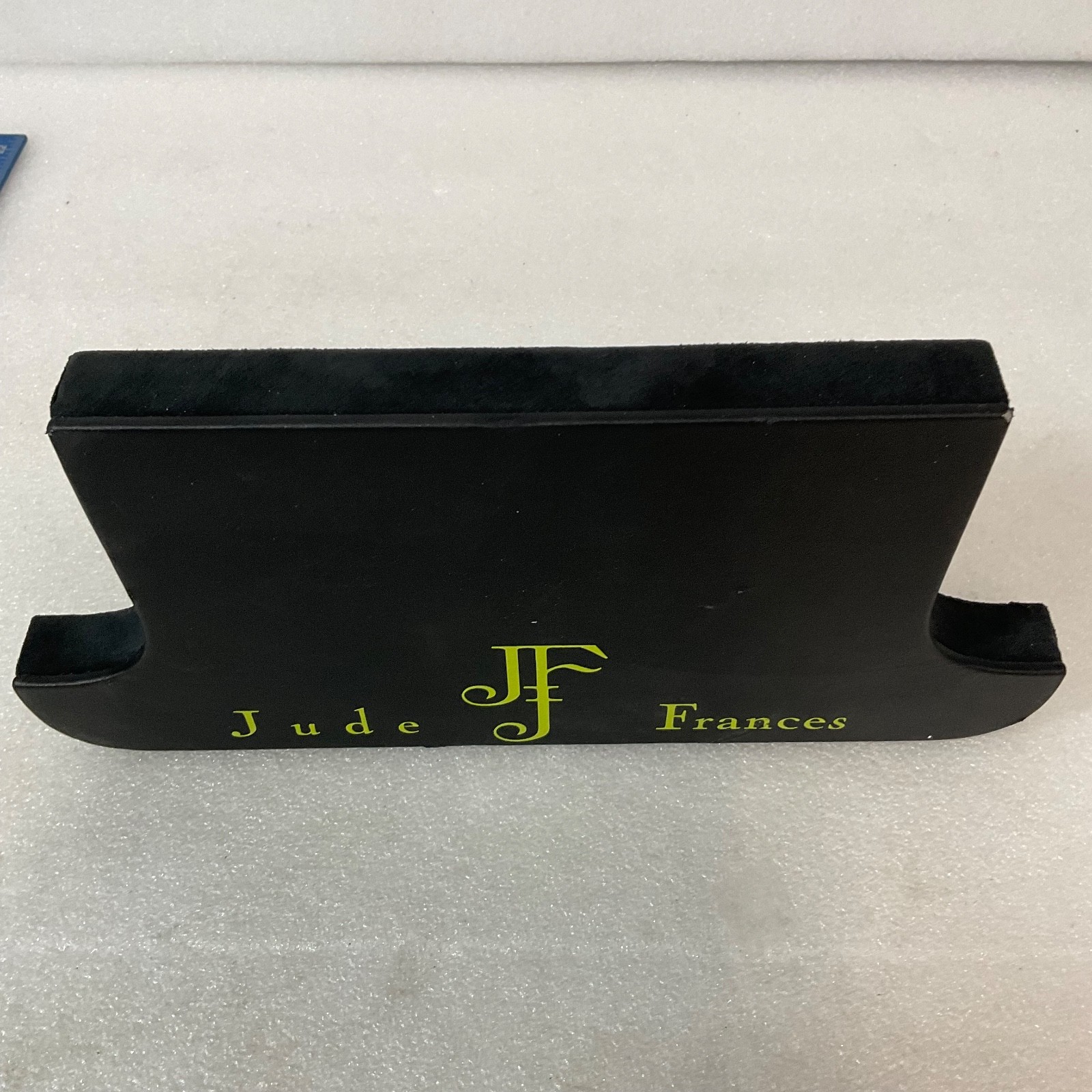 10in Jude Frances Black Jewelry Display Block Stand Branded Retail Fixture - Image 7