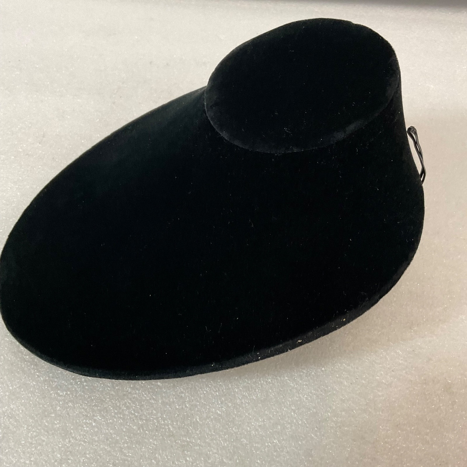Black Velvet Necklace Display Stand 8in Jewelry Holder - Image 2