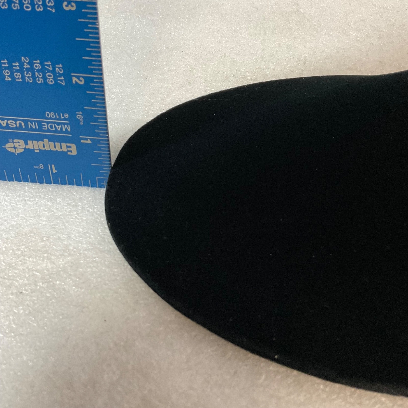Black Velvet Necklace Display Stand 9in Oval Jewelry Holder - Image 8