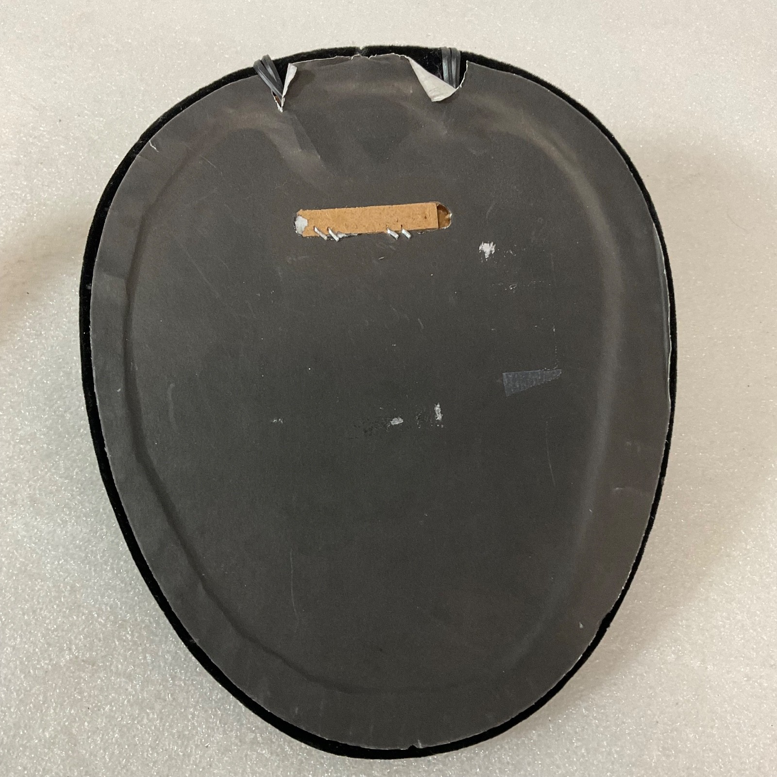 Black Velvet Necklace Display Stand 9in Oval Jewelry Holder - Image 5