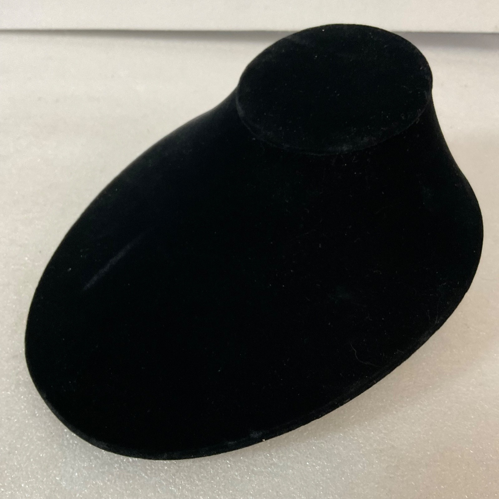 Black Velvet Jewelry Bust 8in Necklace Holder Display Stand - Image 2