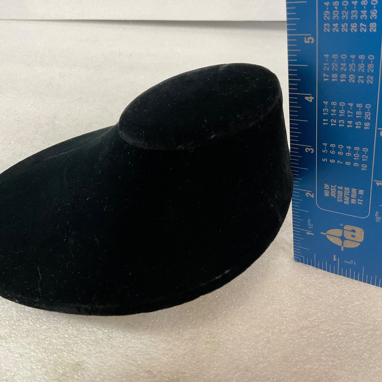 Black Velvet Jewelry Bust 8in Necklace Holder Display Stand - Image 8