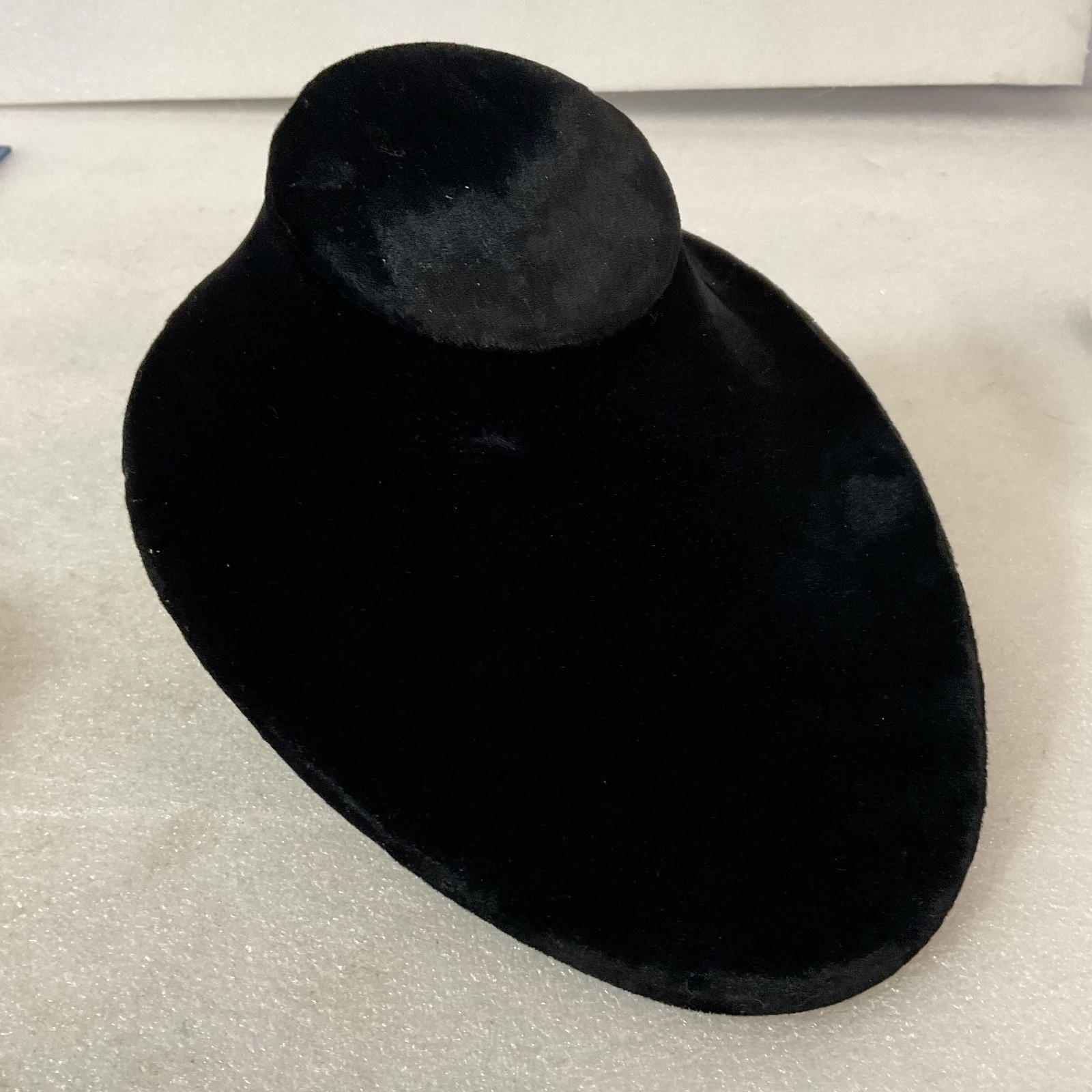 8.5in Black Velvet Necklace Display Stand Classic Jewelry Holder - Image 6