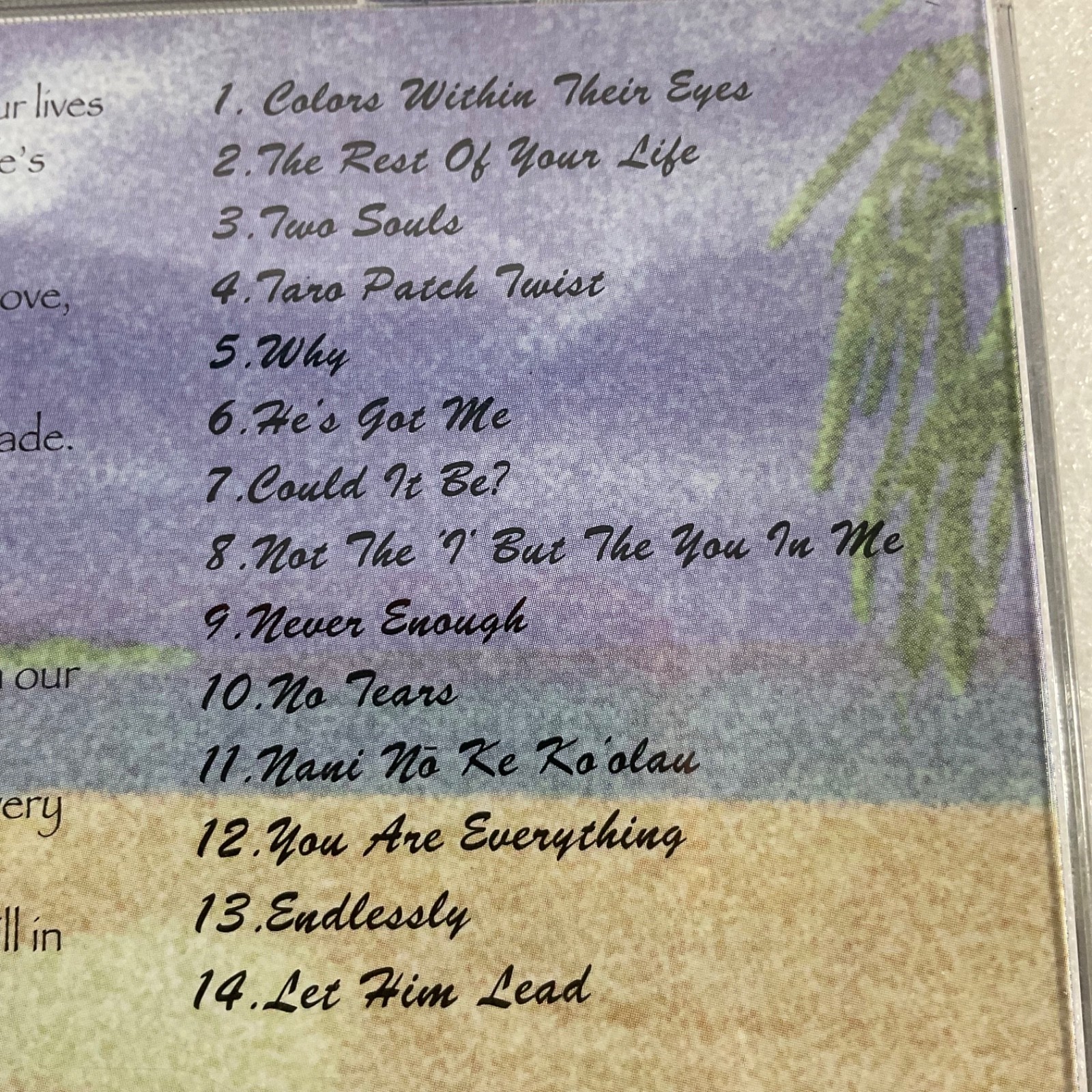 Na Leo Pilimehana Colours CD 1997 Hawaiian Contemporary Vocal Album - Image 15