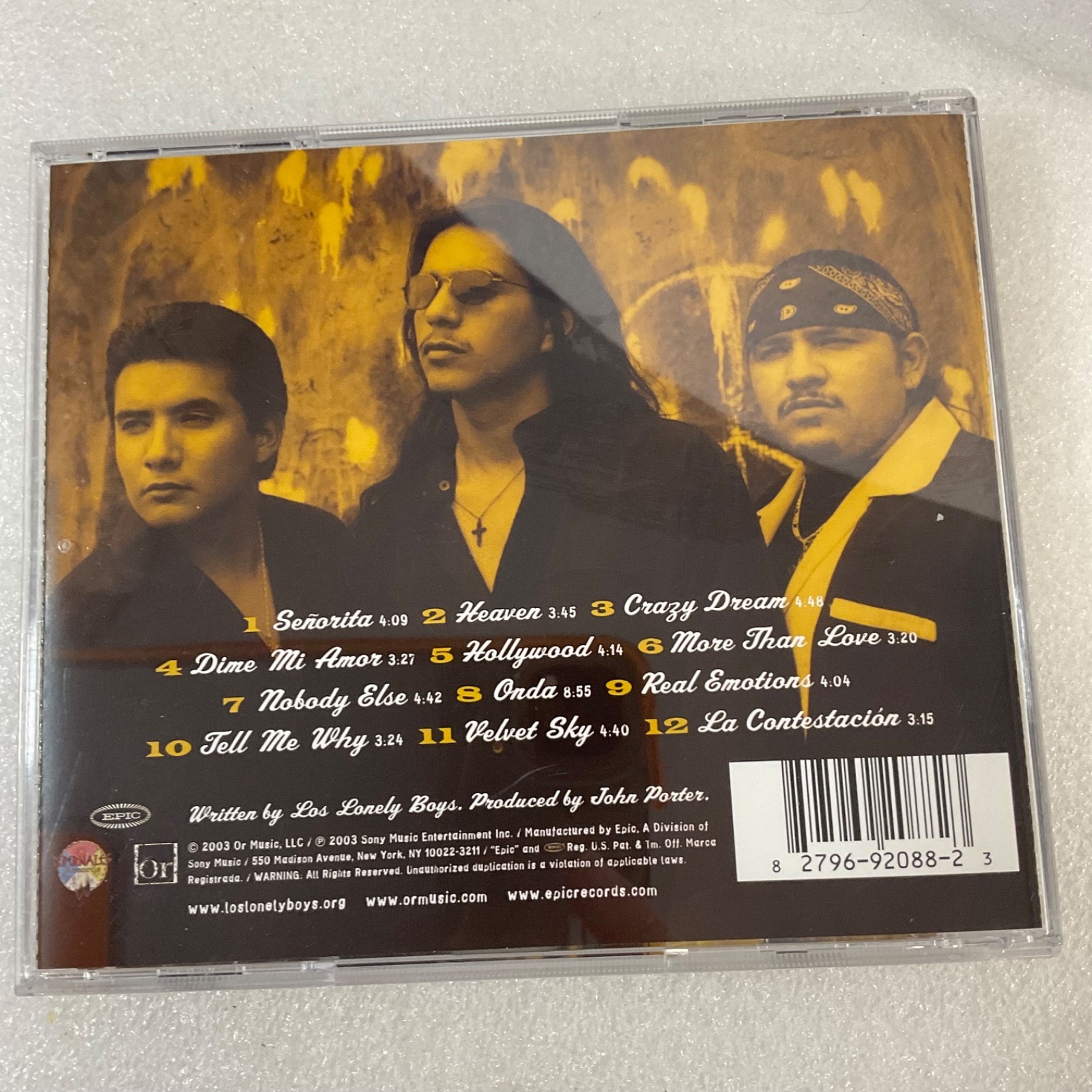 Los Lonely Boys Self-Titled CD 2003 Epic Enhanced Heaven Single - Image 2