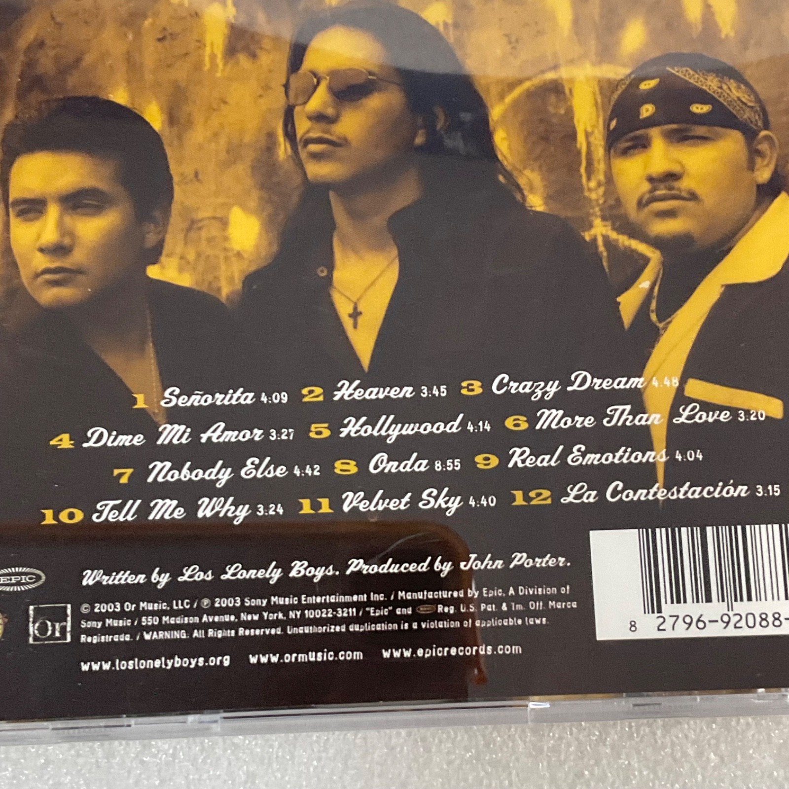 Los Lonely Boys Self-Titled CD 2003 Epic Enhanced Heaven Single - Image 10