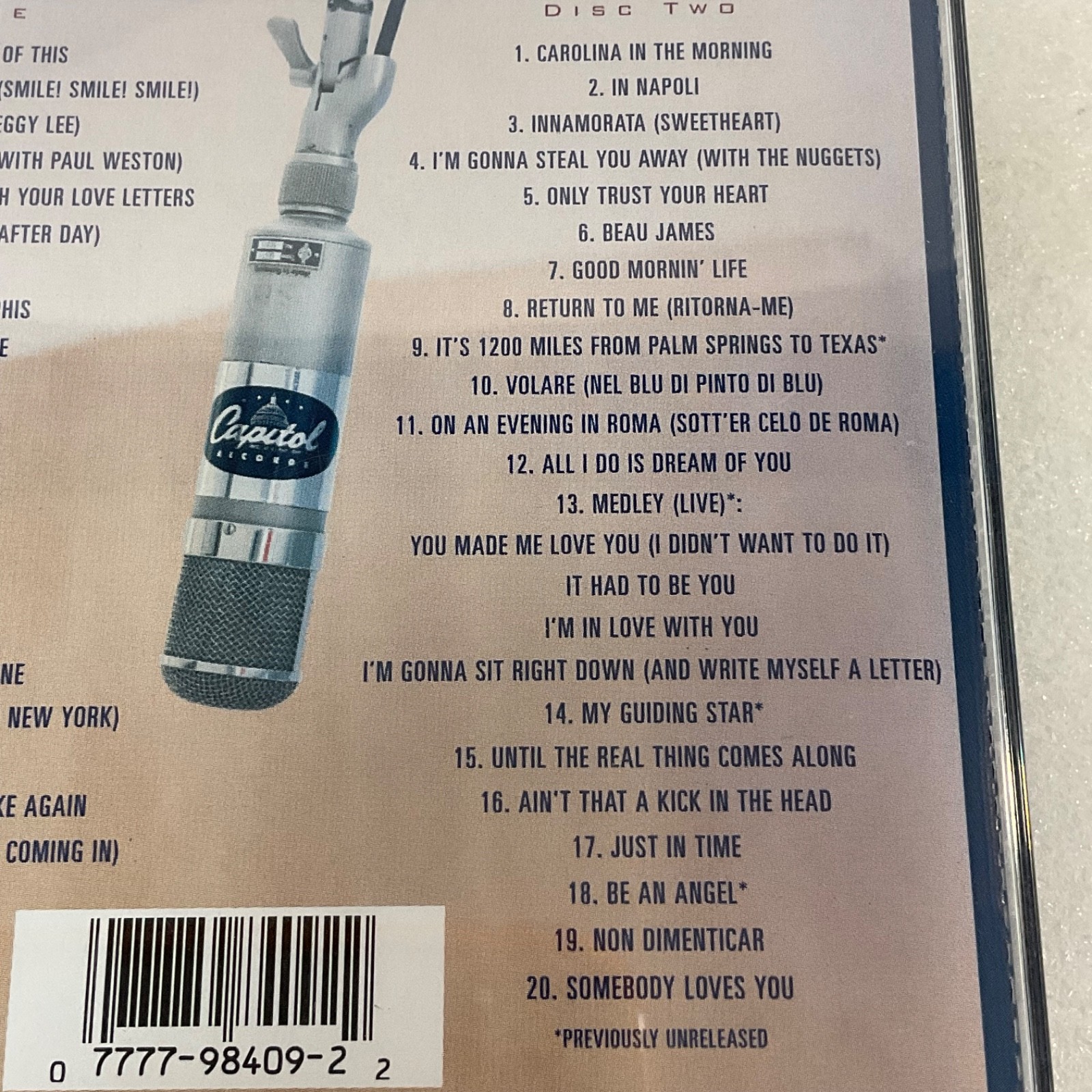 Dean Martin The Capitol Years 2CD Compilation Capitol Records - Image 10