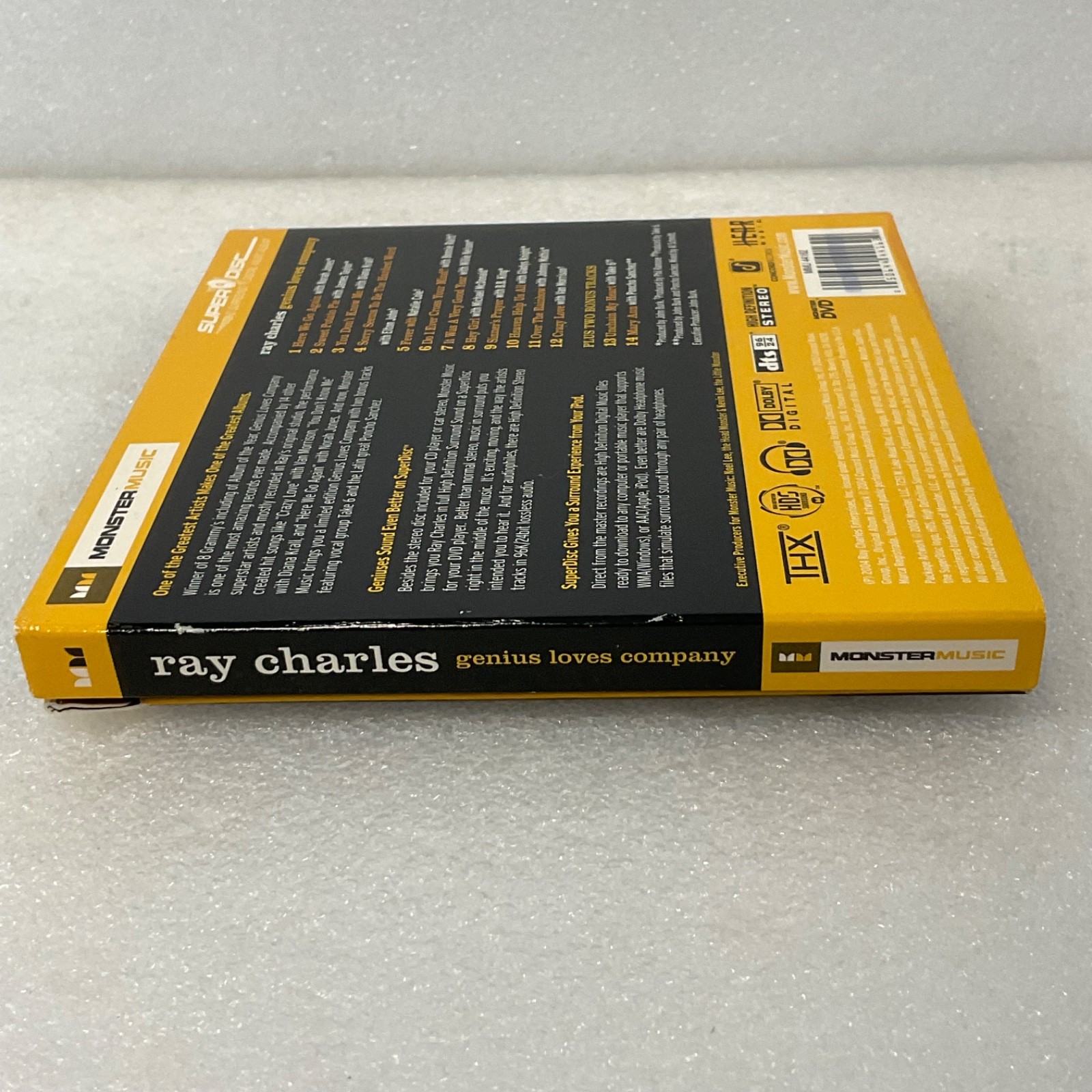 Ray Charles Genius Loves Company Limited Edition 2-Disc CD DVD Set - Image 5