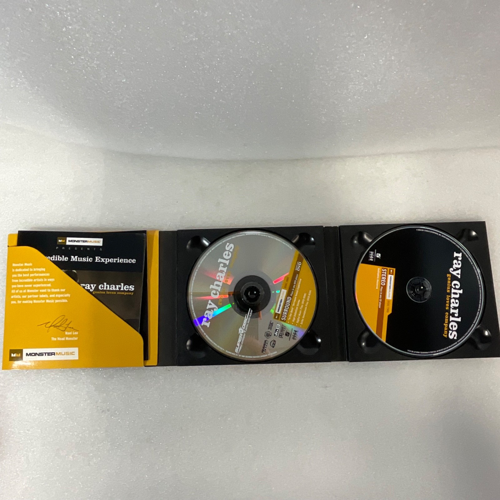 Ray Charles Genius Loves Company Limited Edition 2-Disc CD DVD Set - Image 14