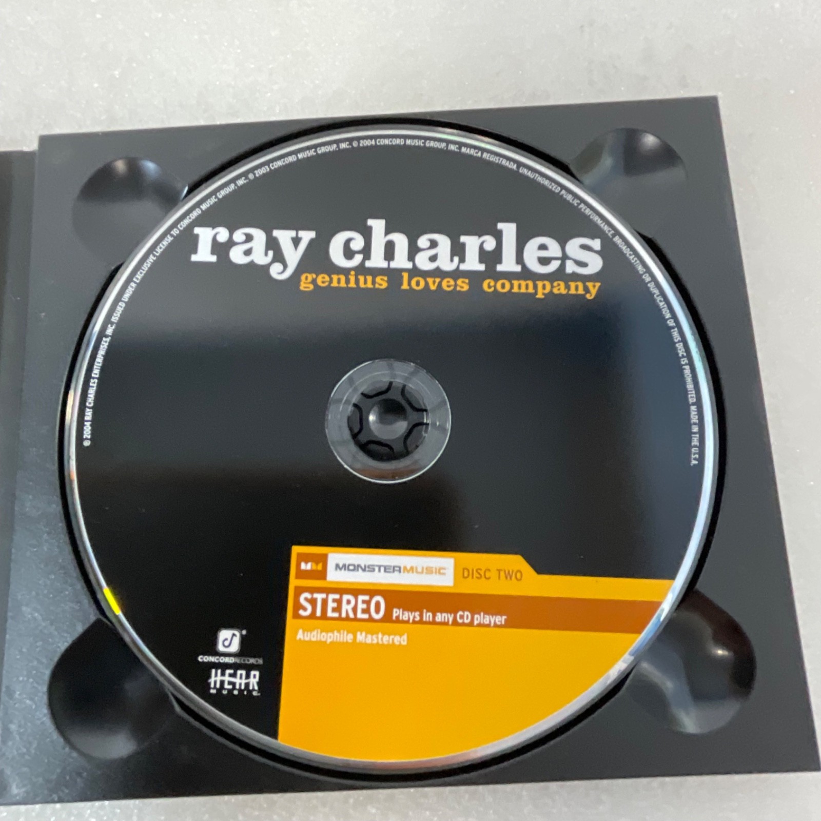 Ray Charles Genius Loves Company Limited Edition 2-Disc CD DVD Set - Image 16