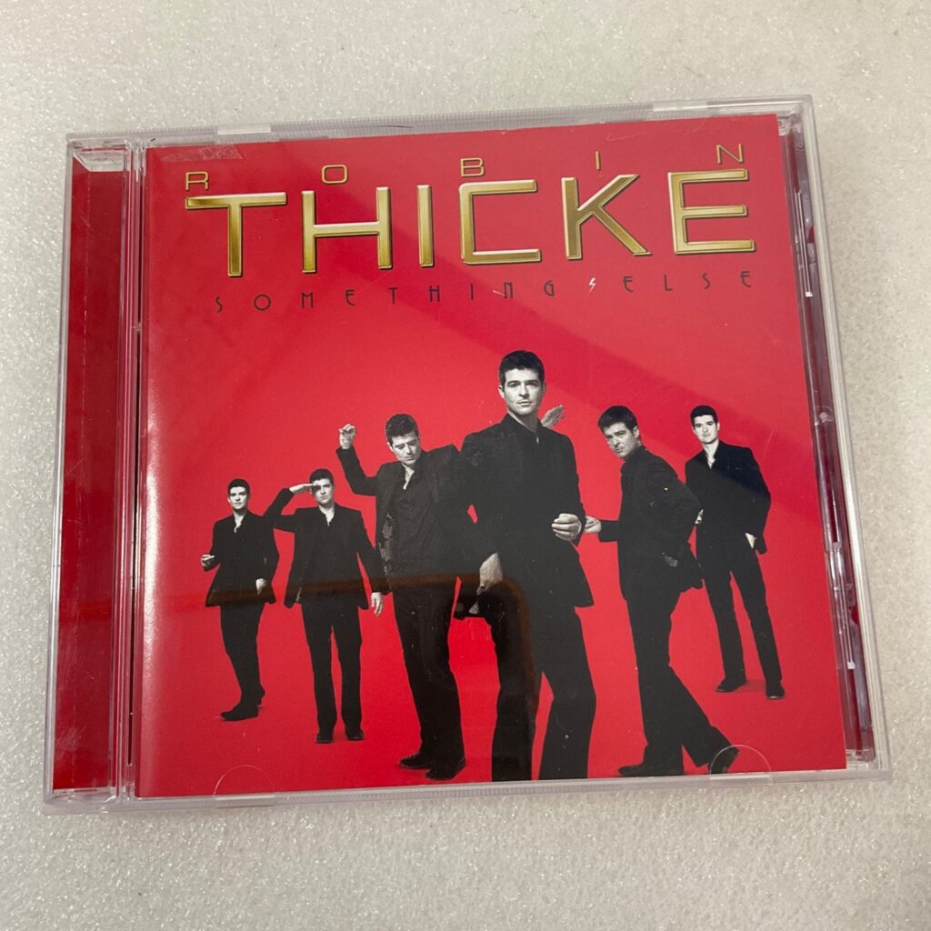 Robin Thicke Something Else CD 2008 R&B Soul Pop Album Interscope - Image 1