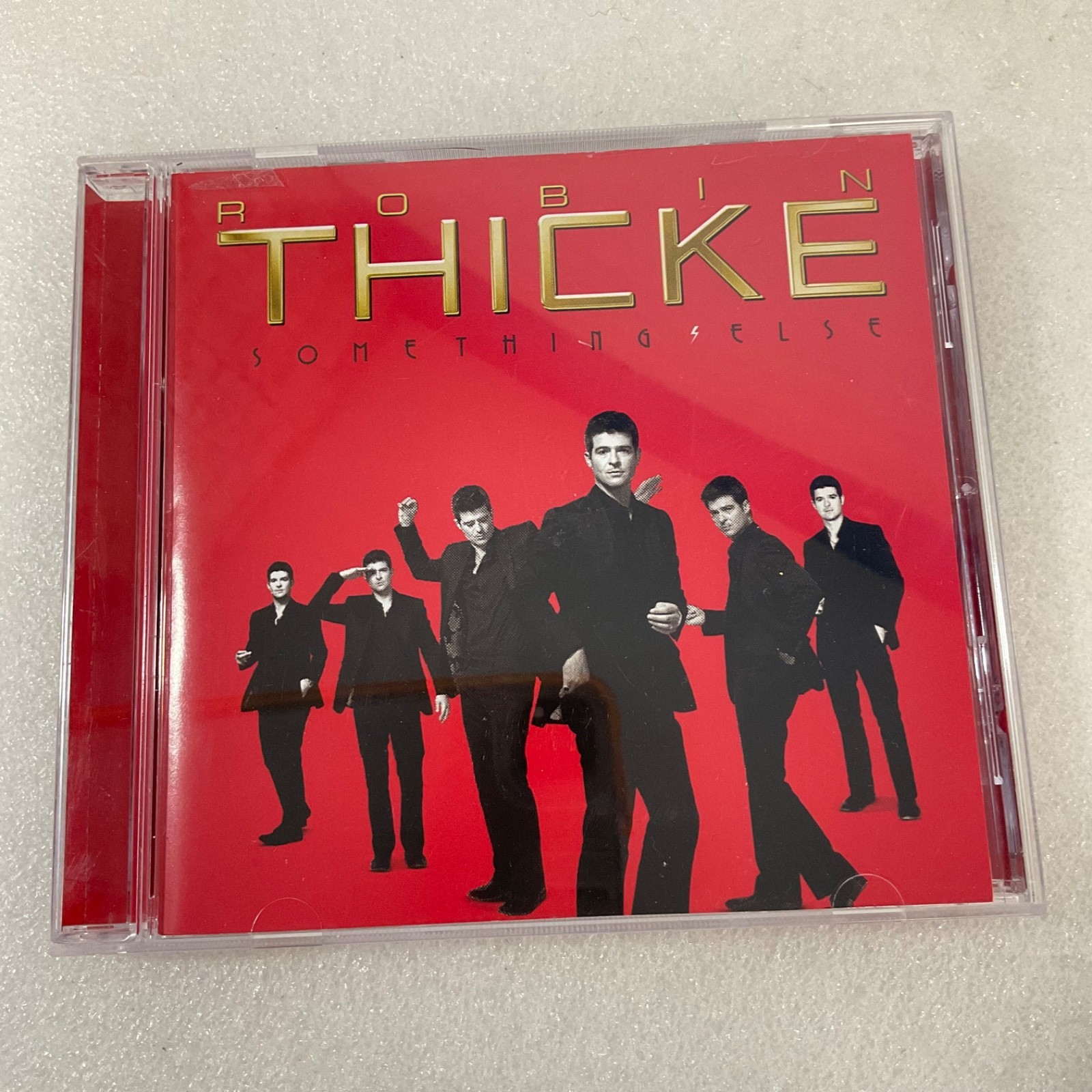 Robin Thicke Something Else CD 2008 R&B Soul Pop Album Interscope - Image 1