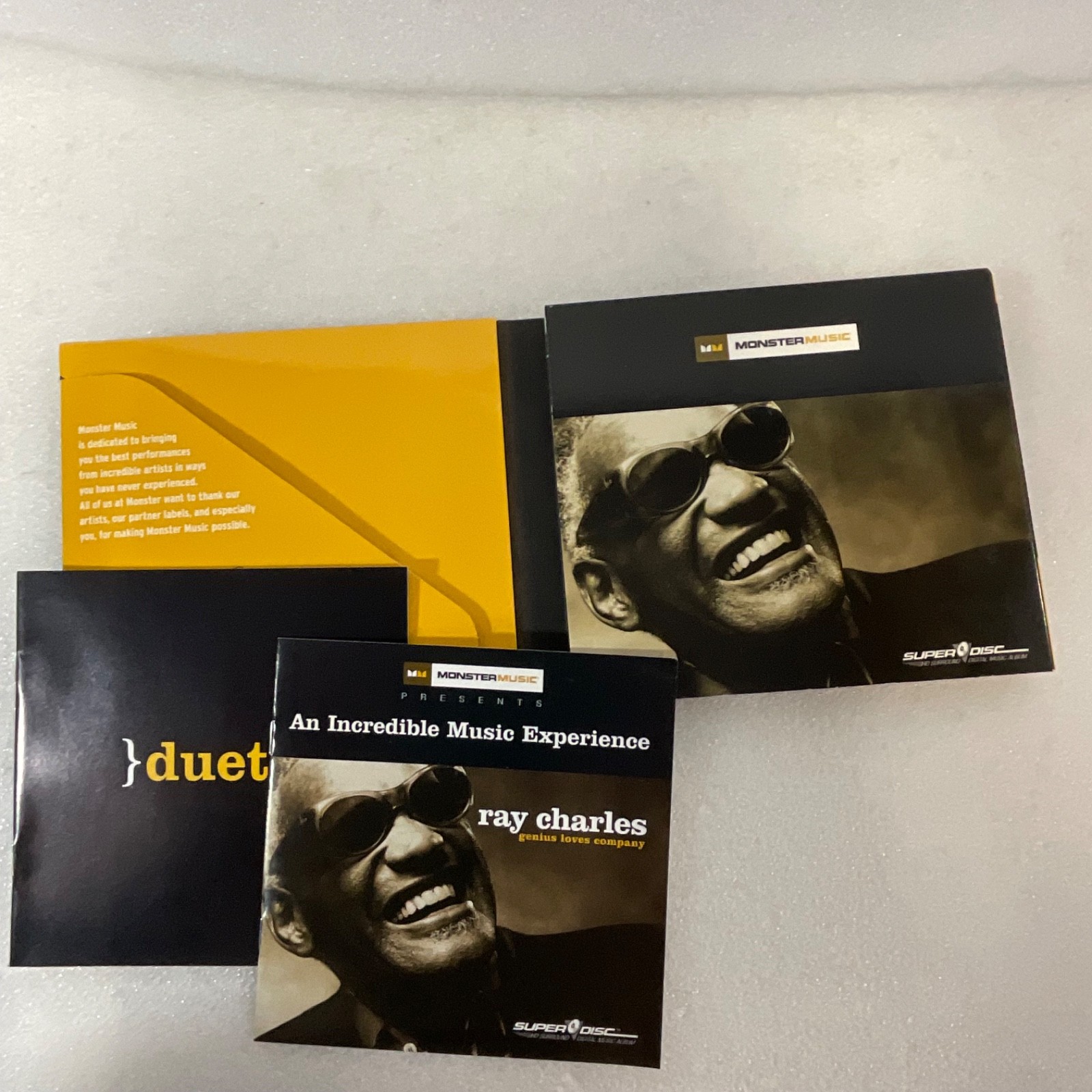 Ray Charles Genius Loves Company Limited Edition 2-Disc CD DVD Set - Image 12