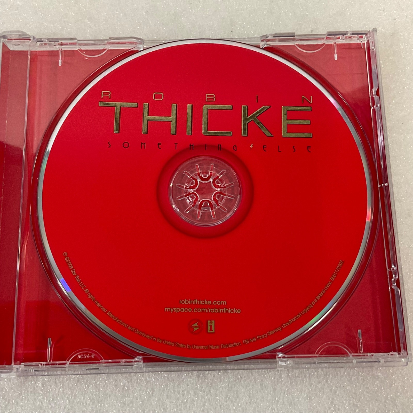 Robin Thicke Something Else CD 2008 R&B Soul Pop Album Interscope - Image 13