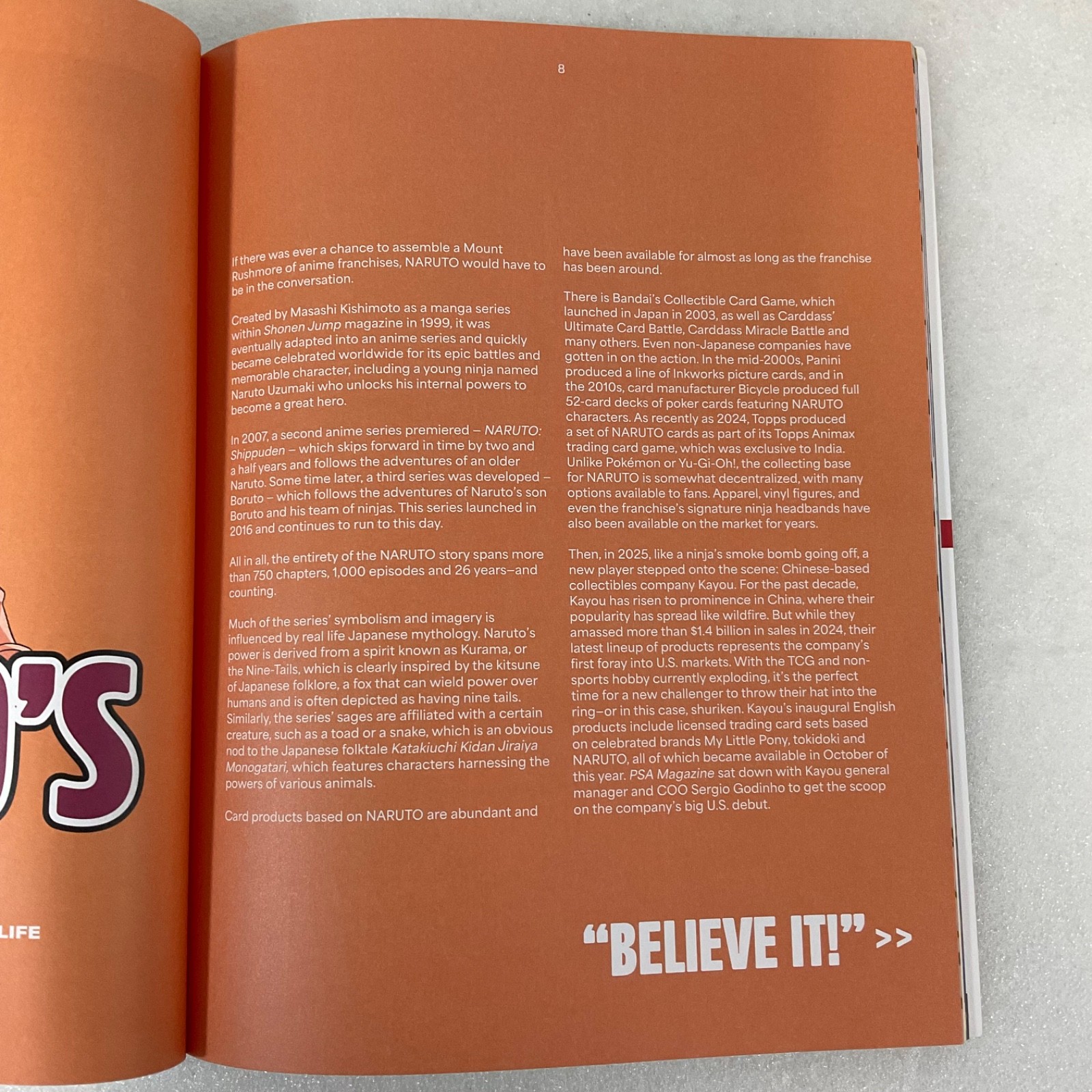 PSA Magazine December 2025 Vol 21 Naruto Single Issue - Image 18