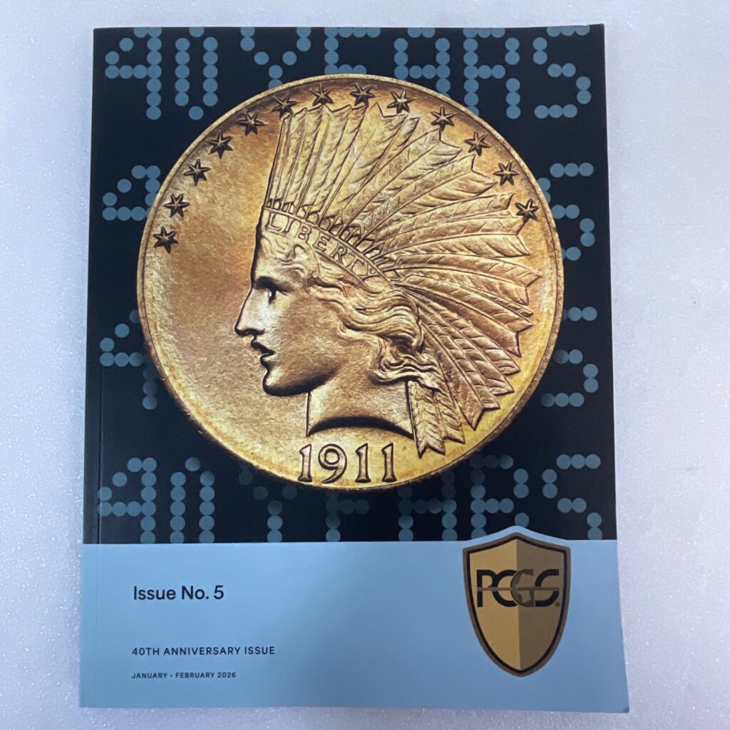 PCGS Insider Magazine Issue No. 5 January–February 2026 40th Anniversary - Image 1