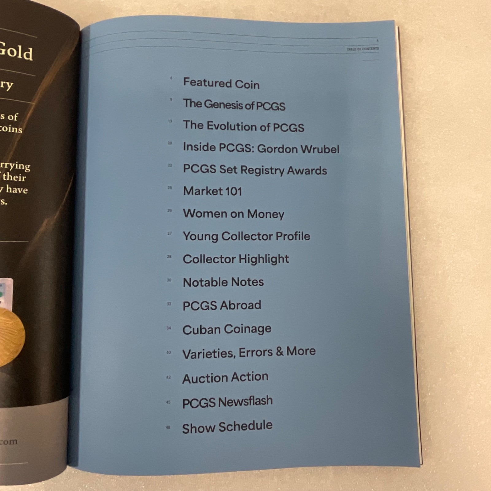 PCGS Insider Magazine Issue No. 5 January–February 2026 40th Anniversary - Image 8