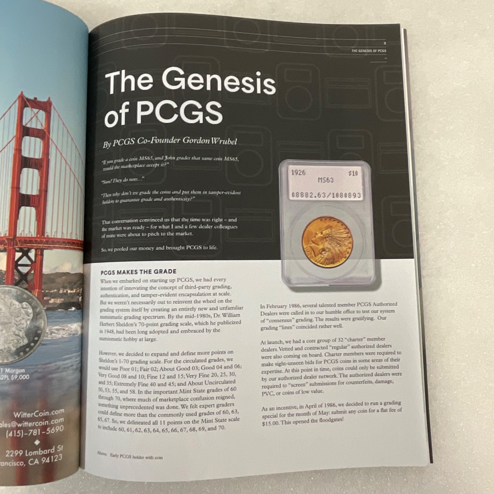 PCGS Insider Magazine Issue No. 5 January–February 2026 40th Anniversary - Image 11