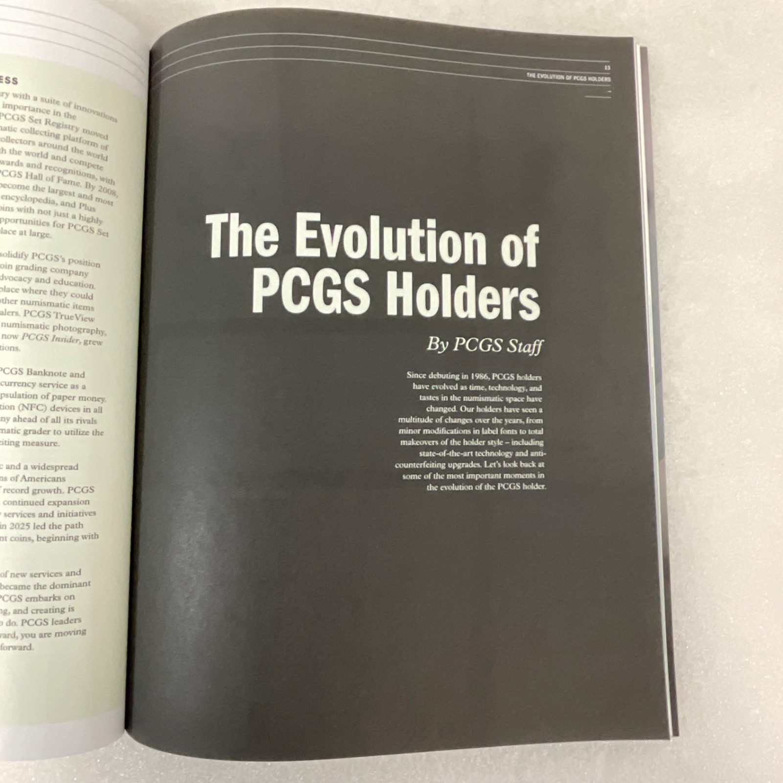 PCGS Insider Magazine Issue No. 5 January–February 2026 40th Anniversary - Image 12