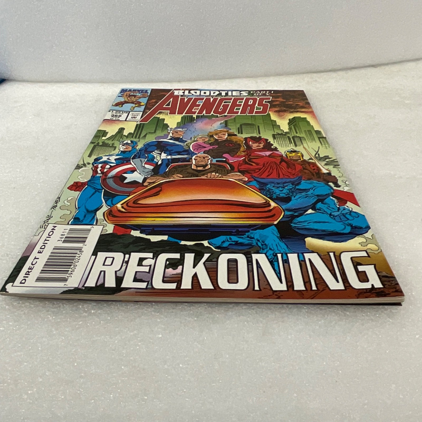 Avengers #368 Nov 1993 Bloodties Part 1 Reckoning Marvel - Image 3