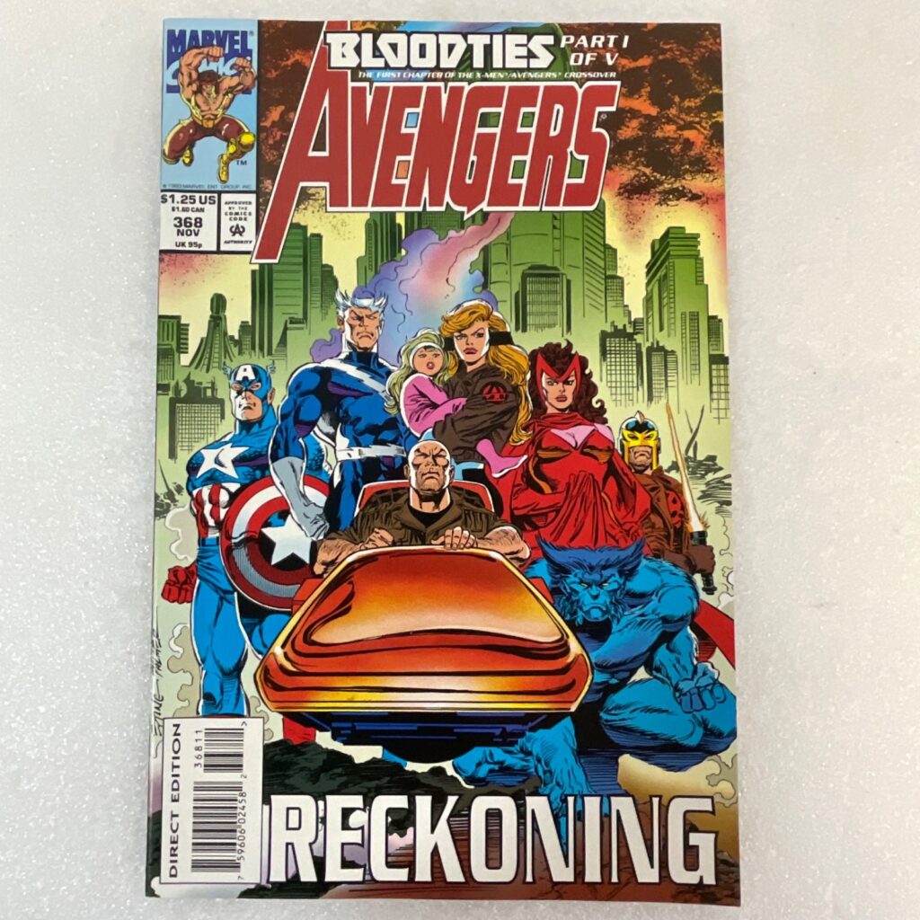 Avengers #368 Nov 1993 Bloodties Part 1 Reckoning Marvel - Image 1