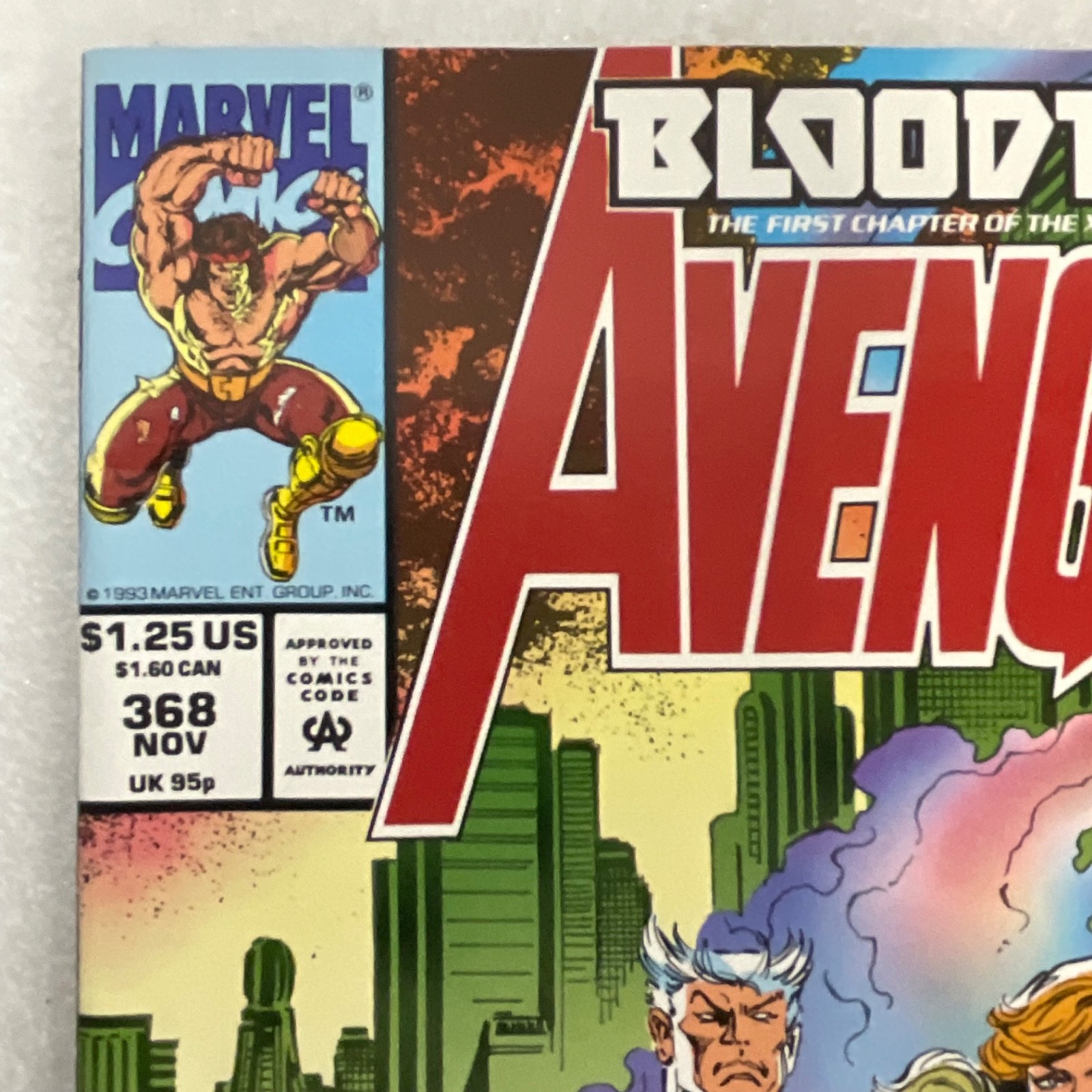 Avengers #368 Nov 1993 Bloodties Part 1 Reckoning Marvel - Image 4