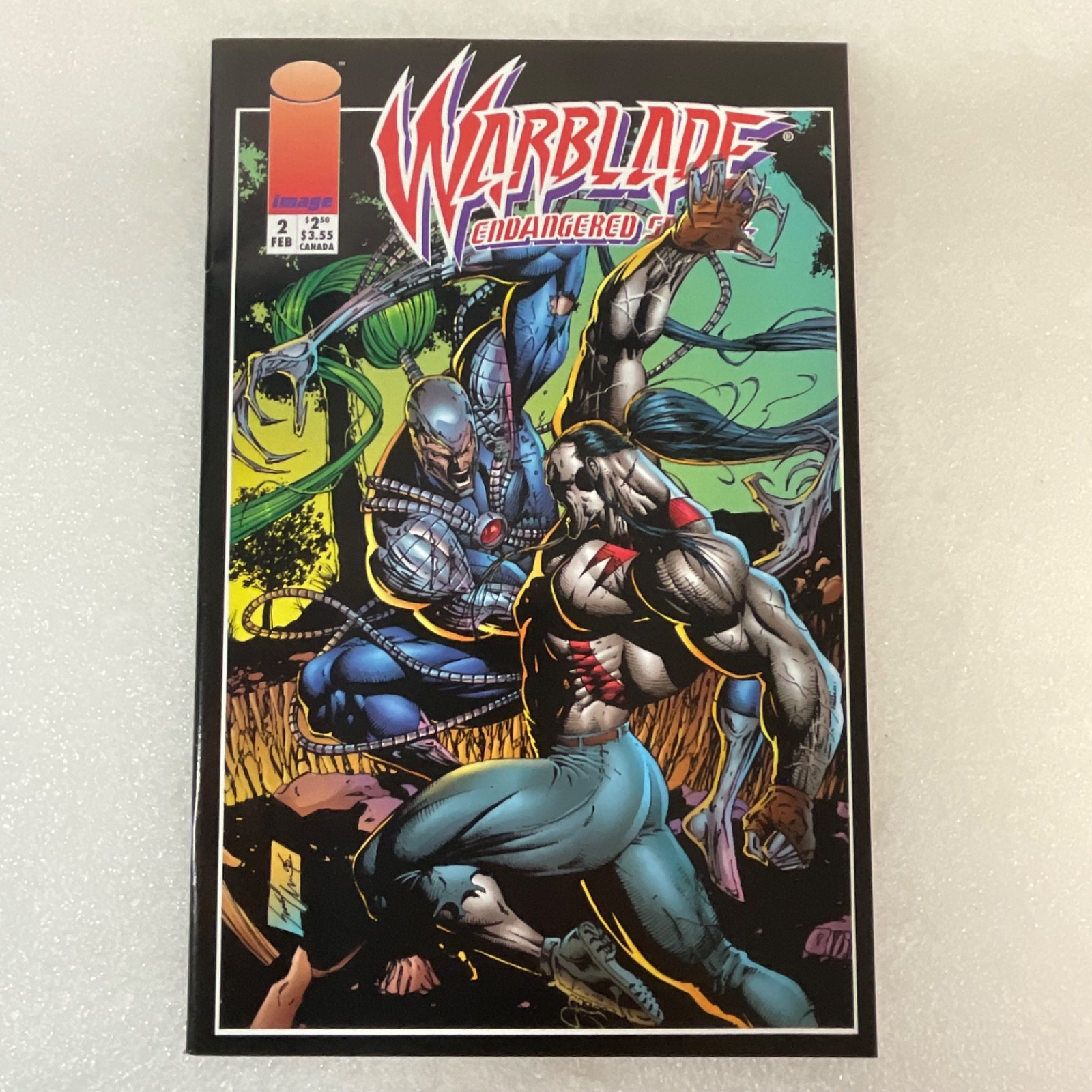 Warblade Endangered Species #2 Feb 1995 Image Comics - Image 1
