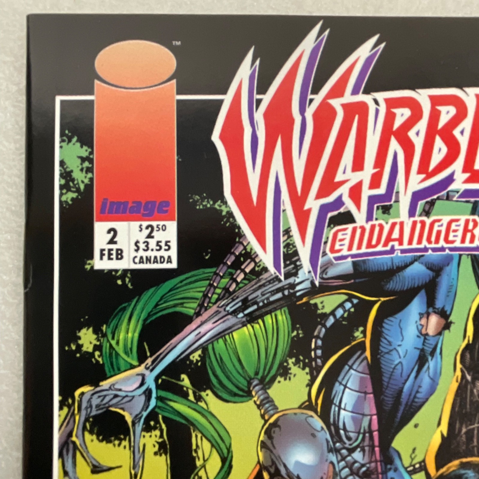 Warblade Endangered Species #2 Feb 1995 Image Comics - Image 3