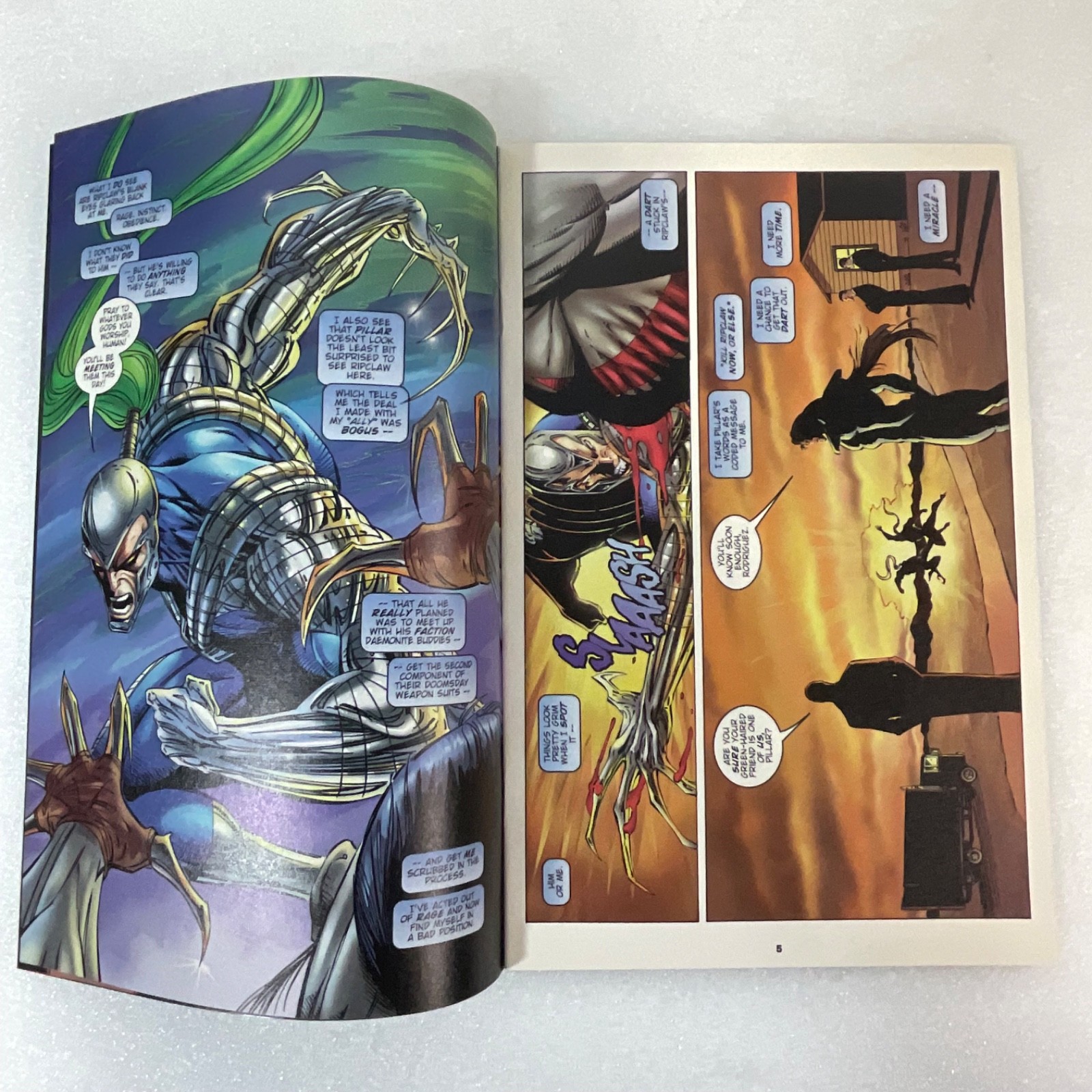 Warblade Endangered Species #2 Feb 1995 Image Comics - Image 13