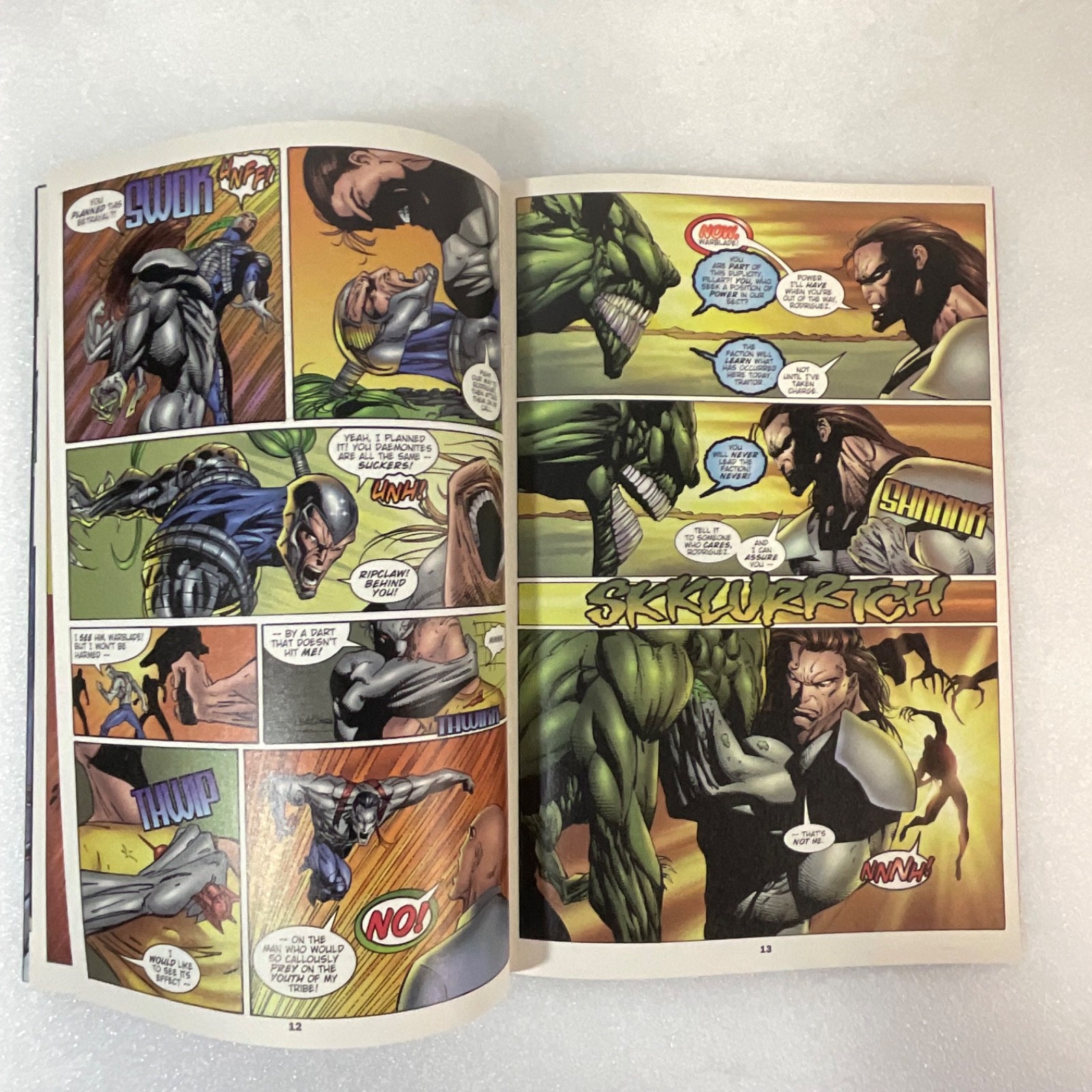 Warblade Endangered Species #2 Feb 1995 Image Comics - Image 16
