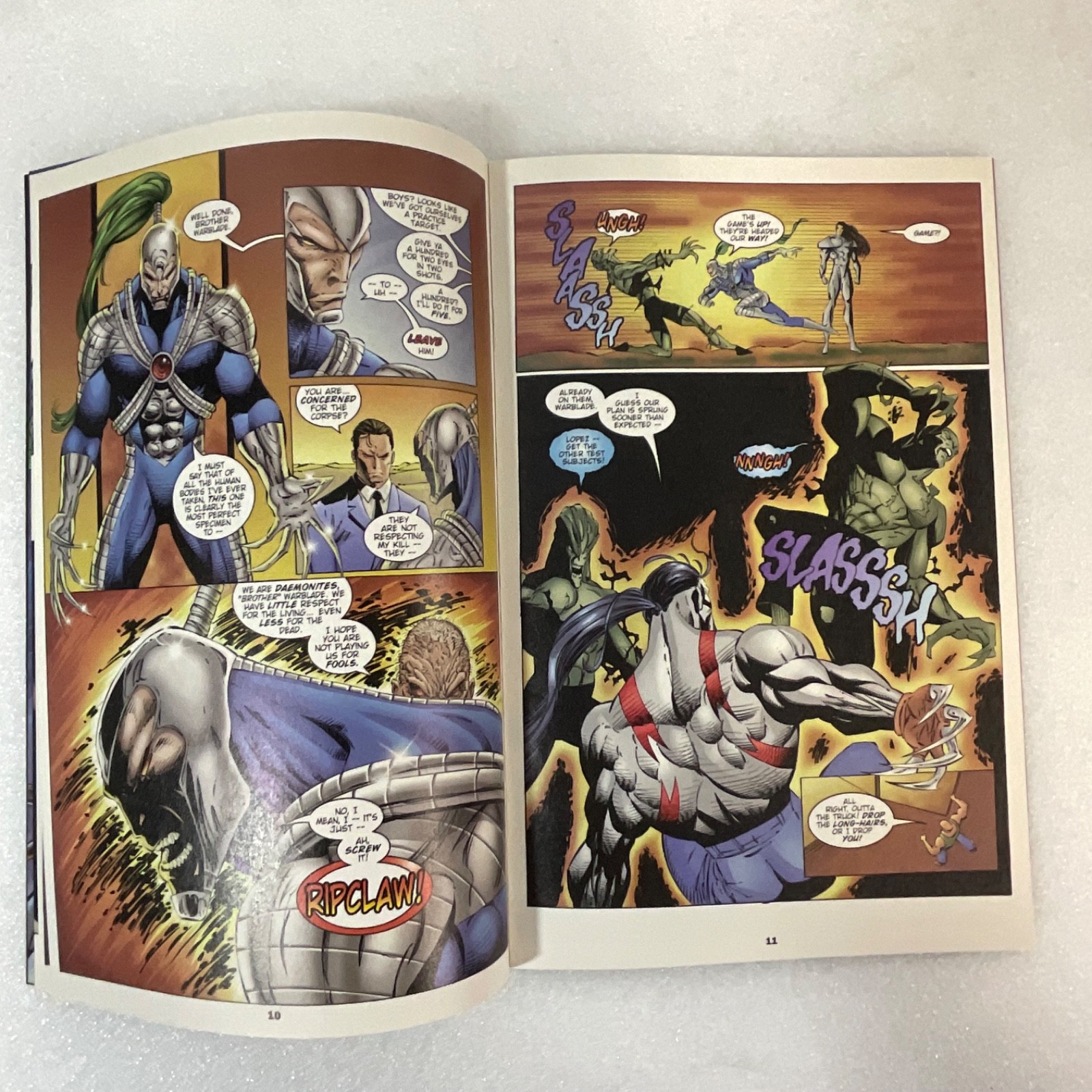 Warblade Endangered Species #2 Feb 1995 Image Comics - Image 15
