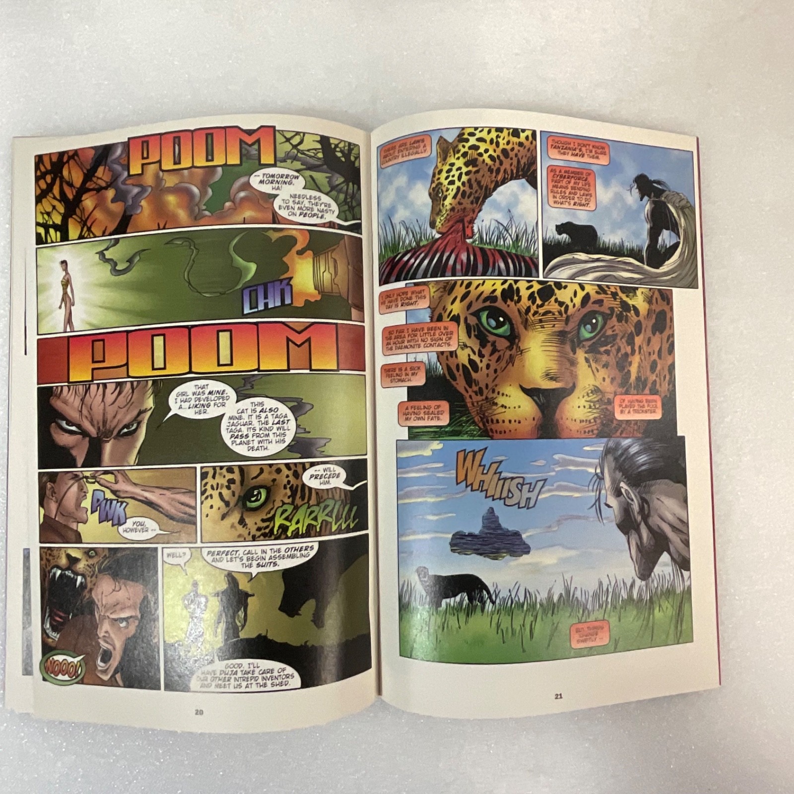 Warblade Endangered Species #2 Feb 1995 Image Comics - Image 18
