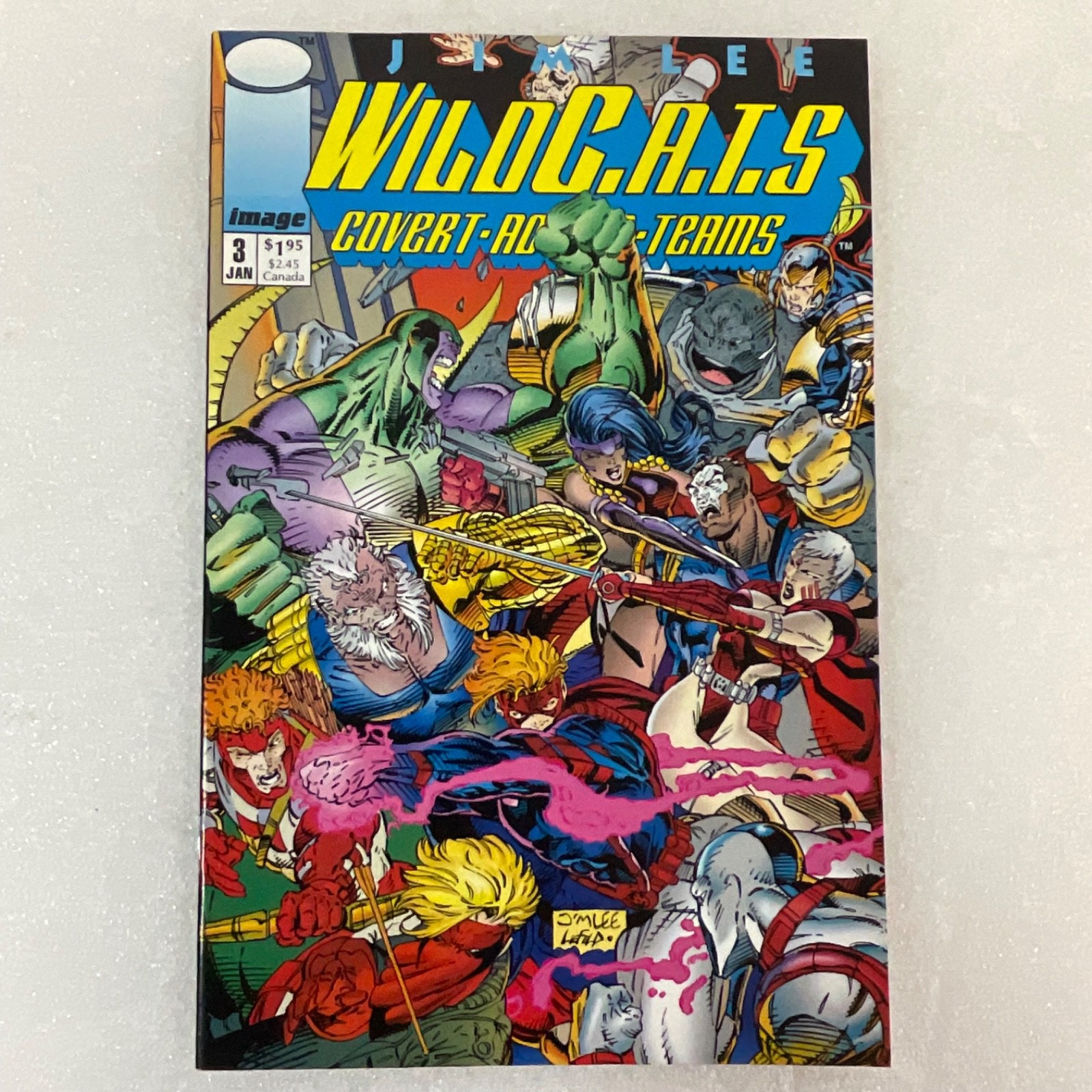 WildC.A.T.s Covert Action Teams #3 Jan 1993 Image Comics - Image 1