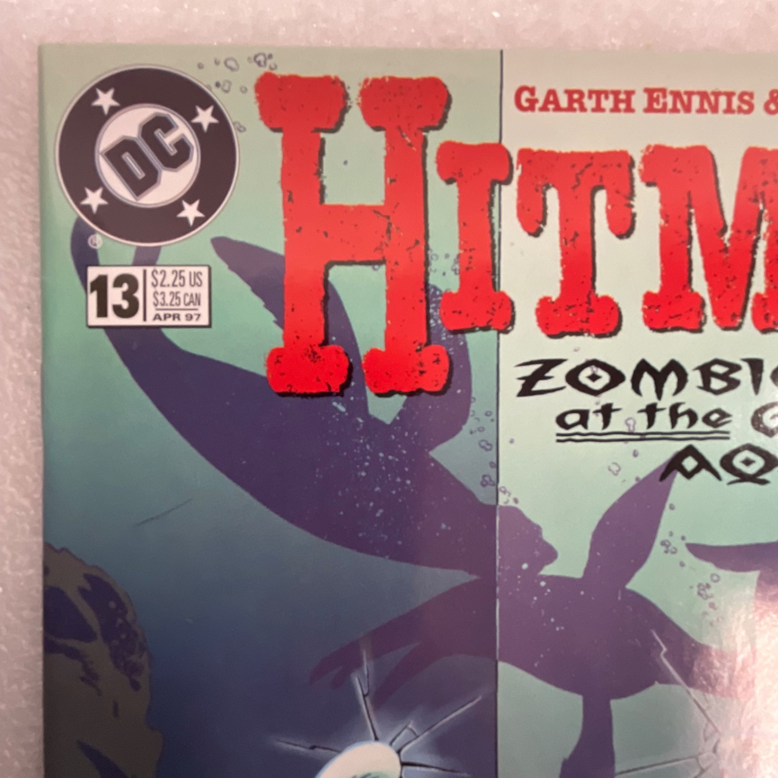 Hitman #13 Zombie Night at the Gotham Aquarium Apr 1997 DC - Image 3