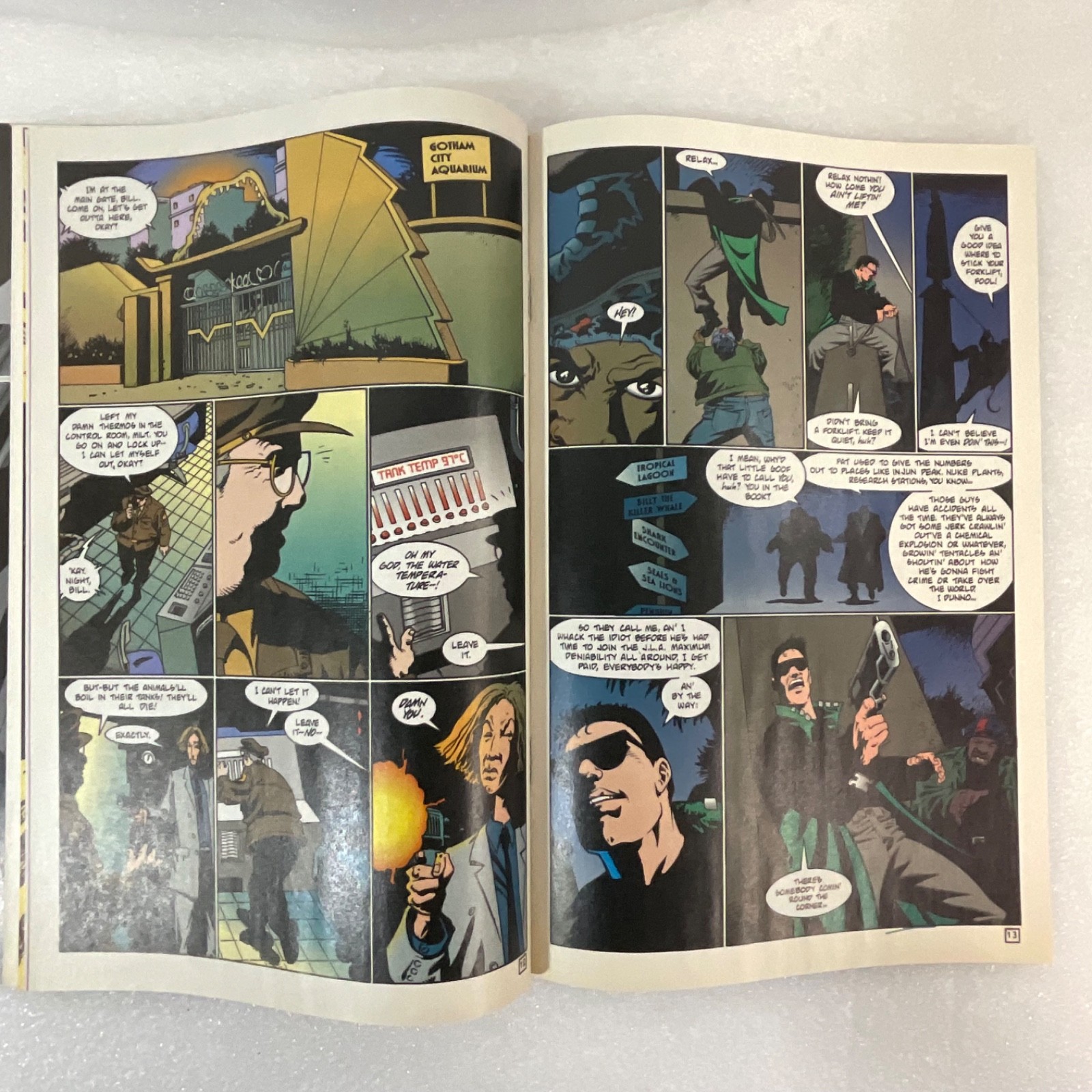 Hitman #13 Zombie Night at the Gotham Aquarium Apr 1997 DC - Image 16