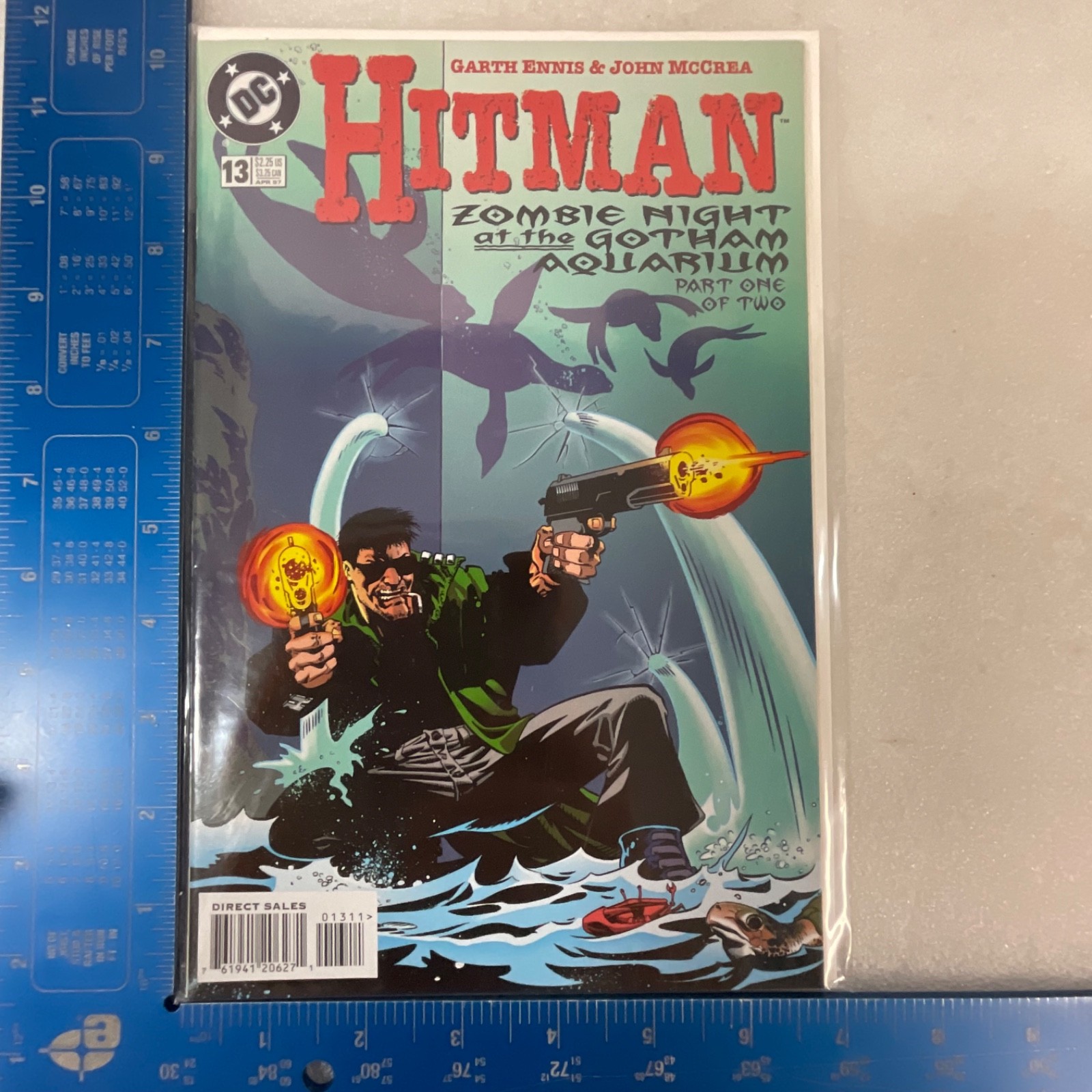 Hitman #13 Zombie Night at the Gotham Aquarium Apr 1997 DC - Image 21