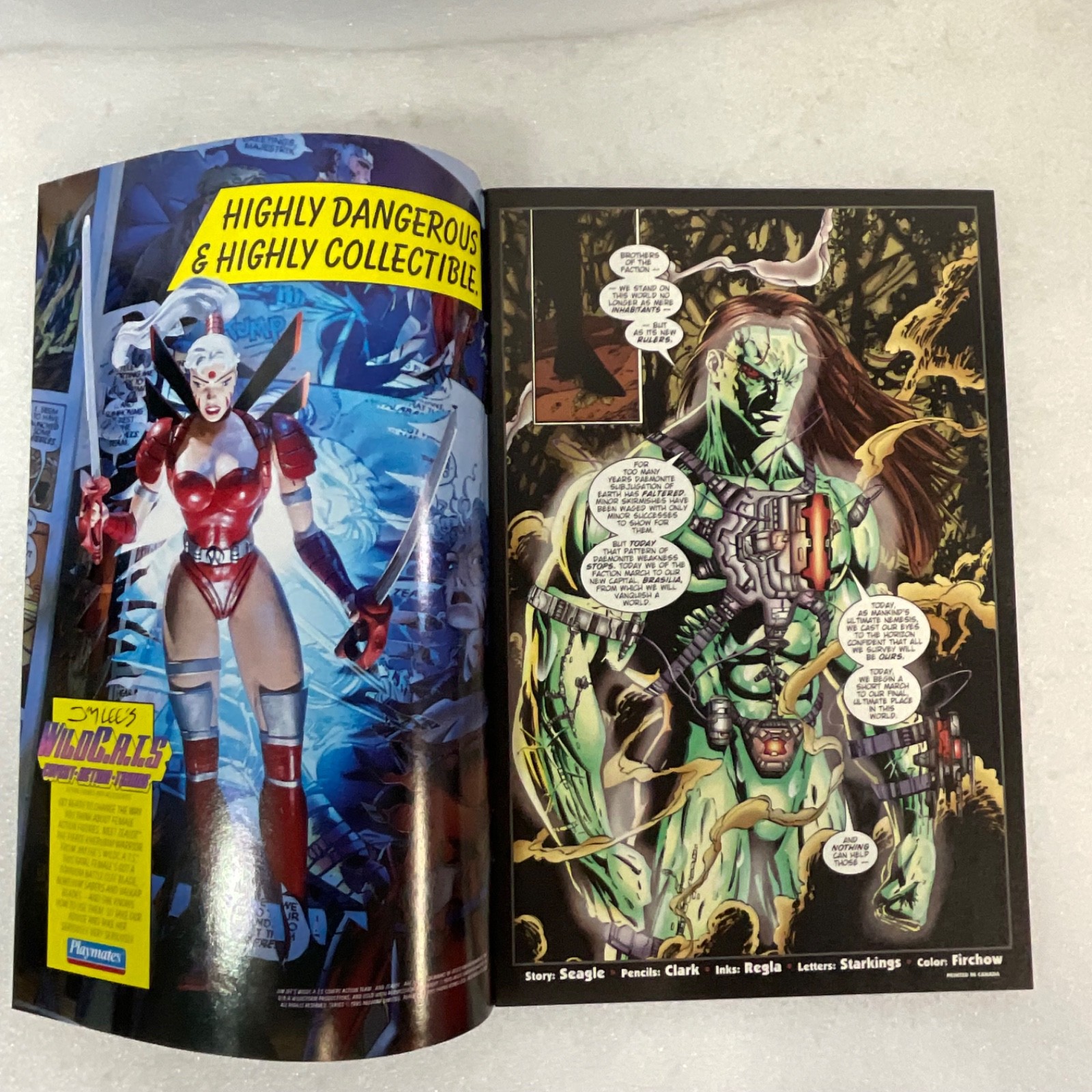 Warblade Endangered Species #3 Mar 1995 Image Comics - Image 11