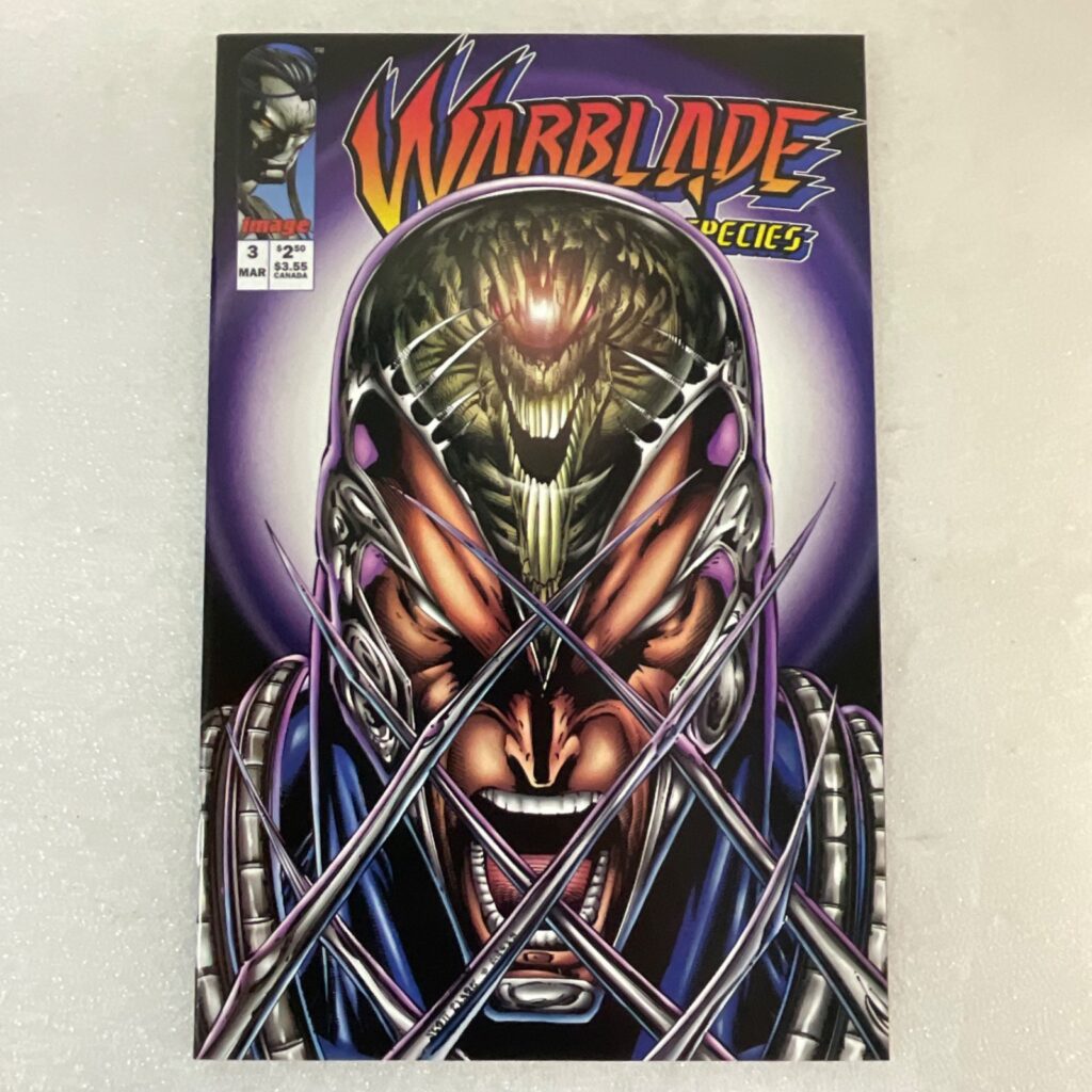 Warblade Endangered Species #3 1995 Image Comics Scott Clark Cover - Image 1