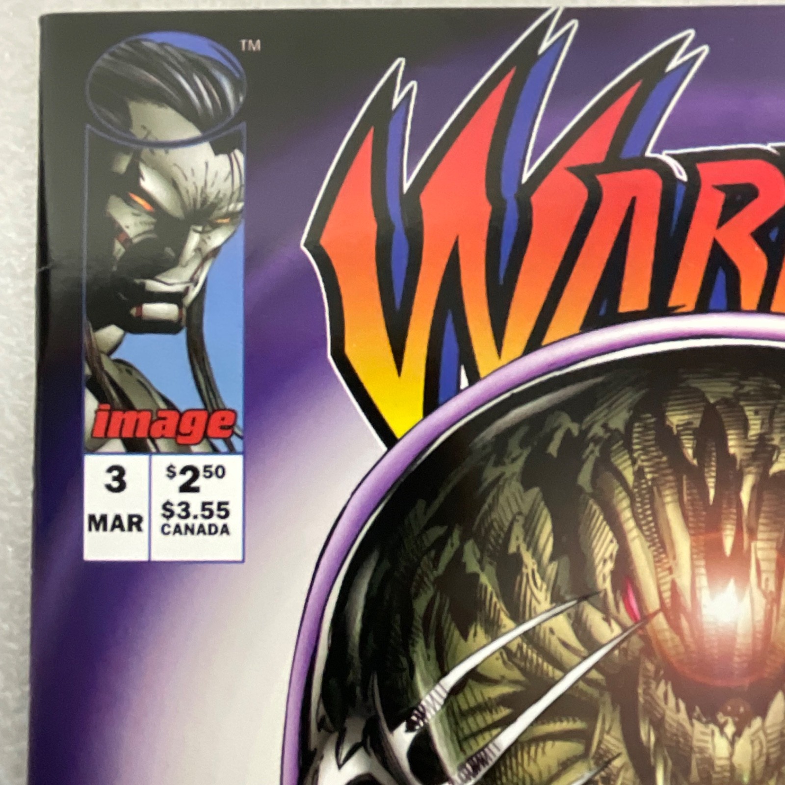 Warblade Endangered Species #3 1995 Image Comics Scott Clark Cover - Image 3