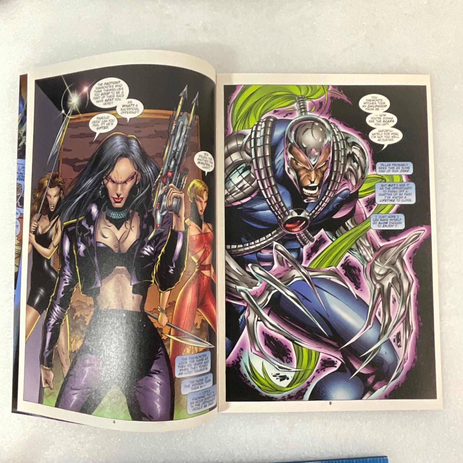 Warblade Endangered Species #3 1995 Image Comics Scott Clark Cover - Image 13
