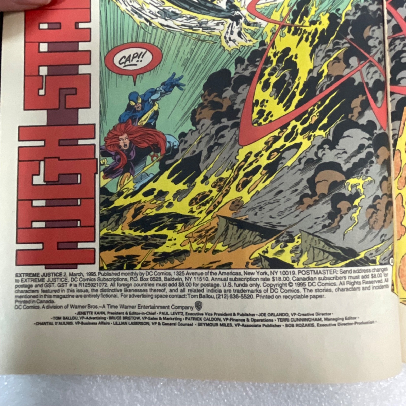Extreme Justice #2 1995 Ambush DC Comics - Image 13