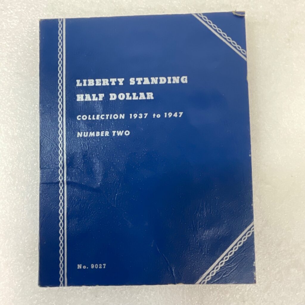 Whitman Liberty Standing Half Dollar Folder 1937–1947 No. 9027 Coin Album - Image 1