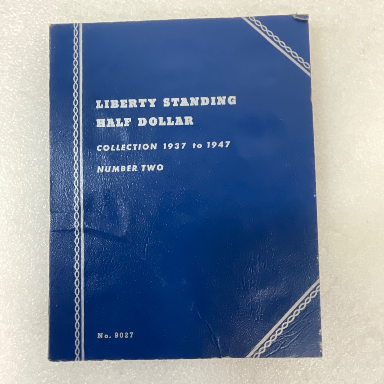 Whitman Liberty Standing Half Dollar Folder 1937–1947 No. 9027 Coin Album - Image 1
