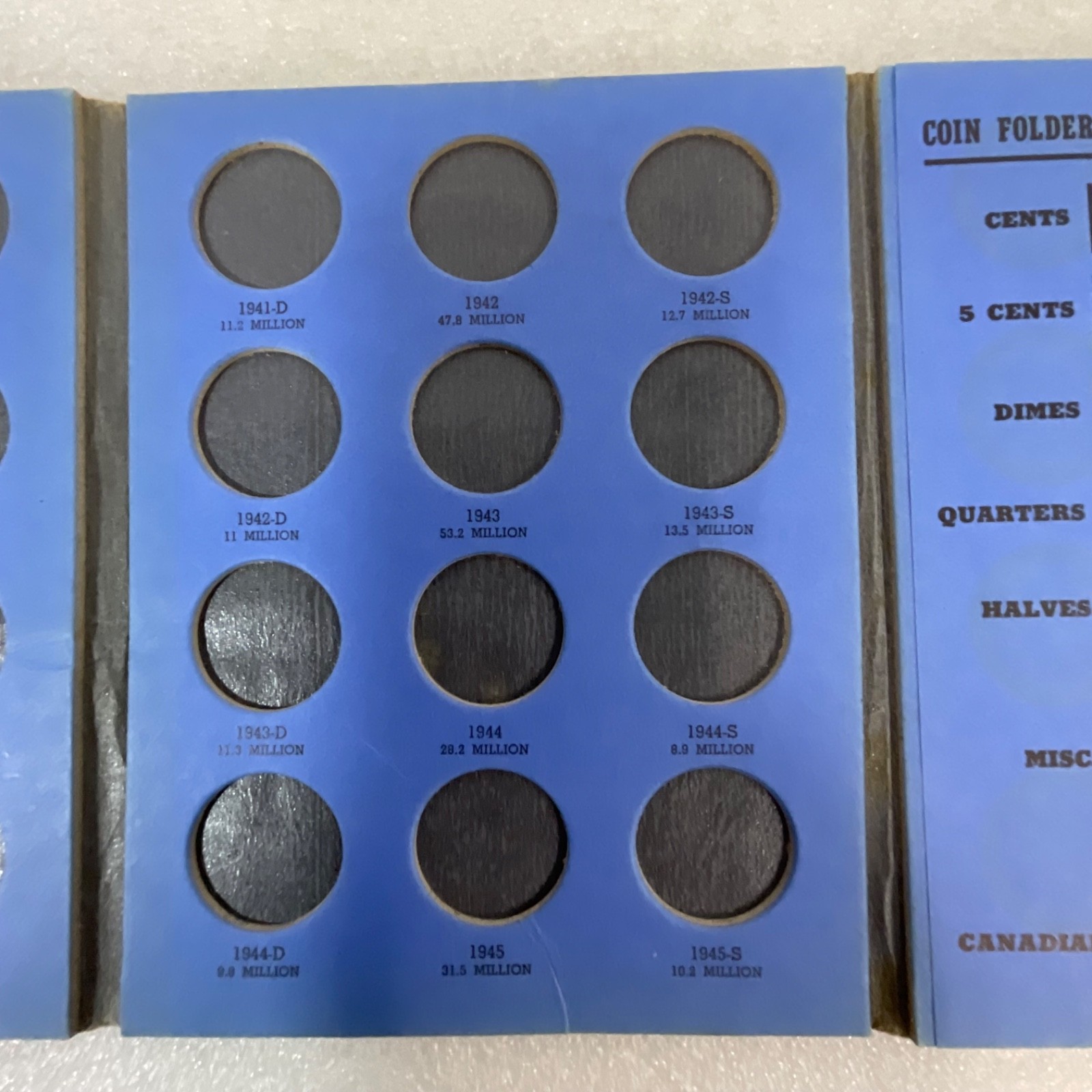 Whitman Liberty Standing Half Dollar Folder 1937–1947 No. 9027 Coin Album - Image 10