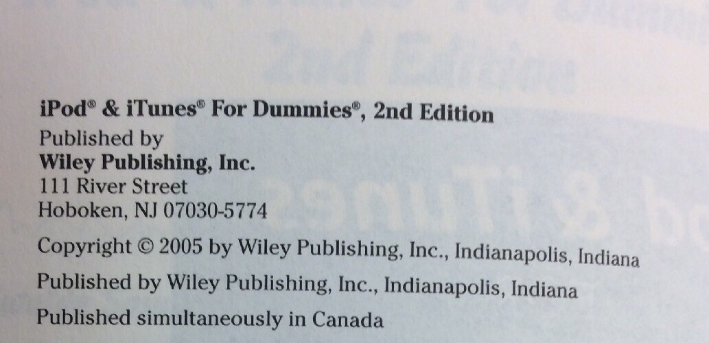 iPod & iTunes For Dummies 2nd Edition 2005 Paperback Bove Rhodes - Image 2