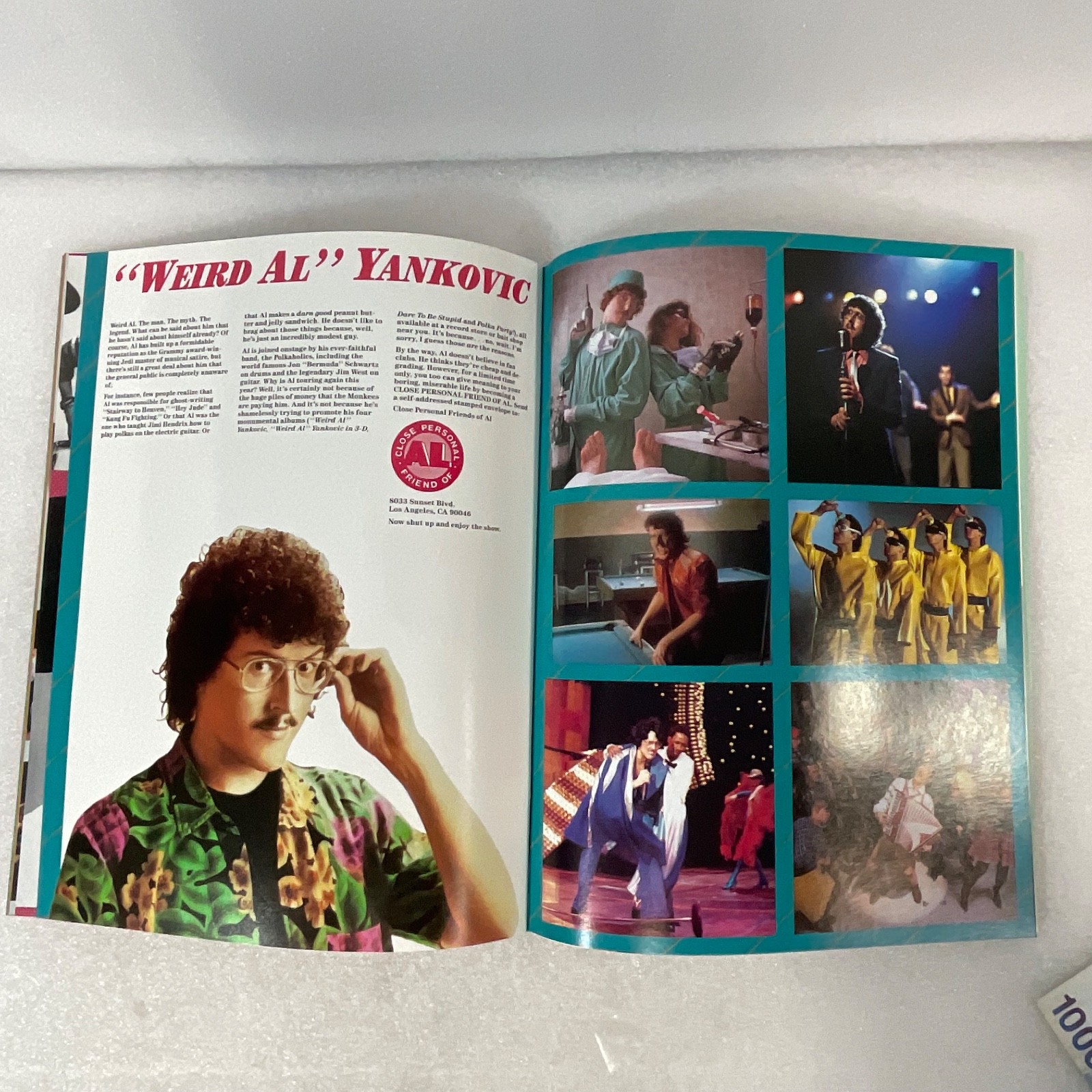 The Monkees 1987 Summer Tour Concert Program 13in “Here We Come Again” - Image 17