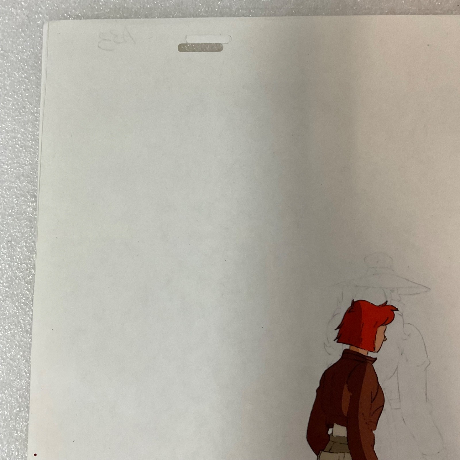 Original Animation Production Cel Two Character Scene Acetate 12 in x 10 in - Image 7